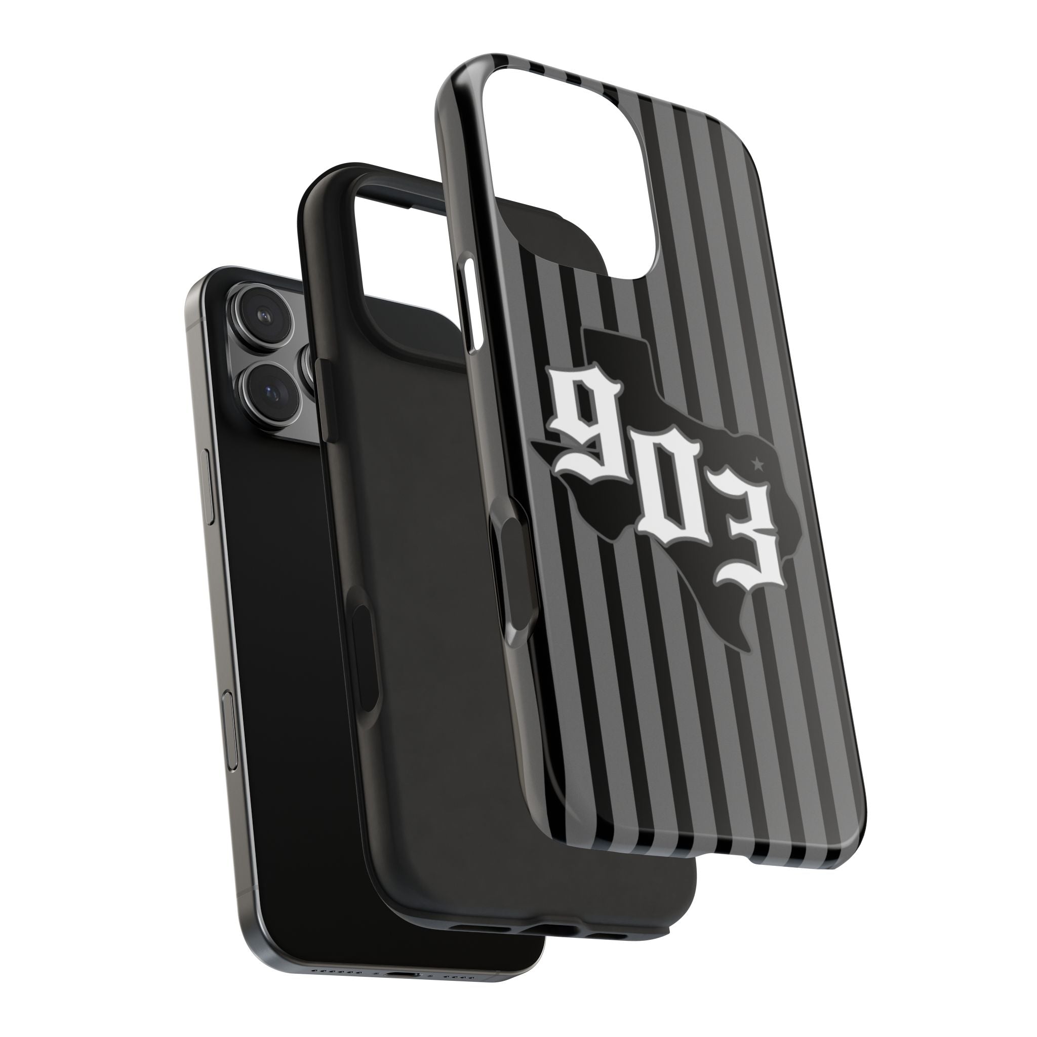 903- Black Pinstripe