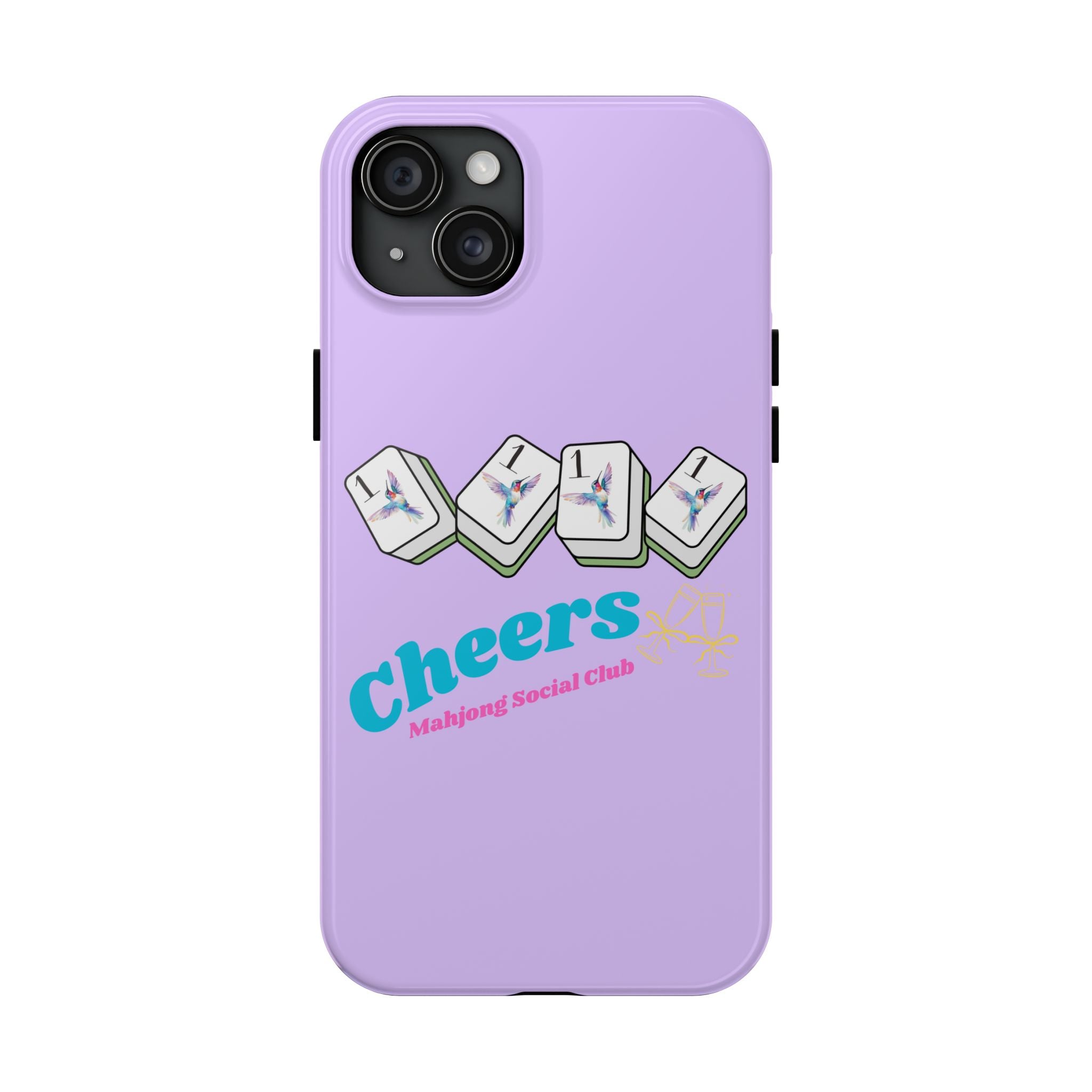 Mahjong Cheers- Purple
