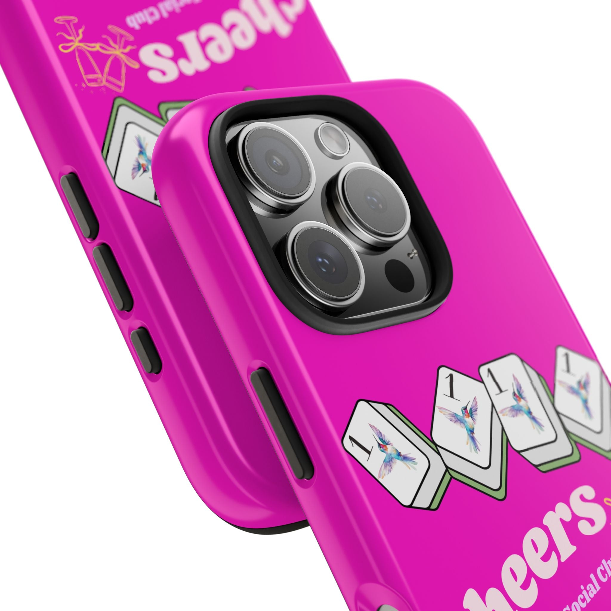 Mahjong Cheers- Pink