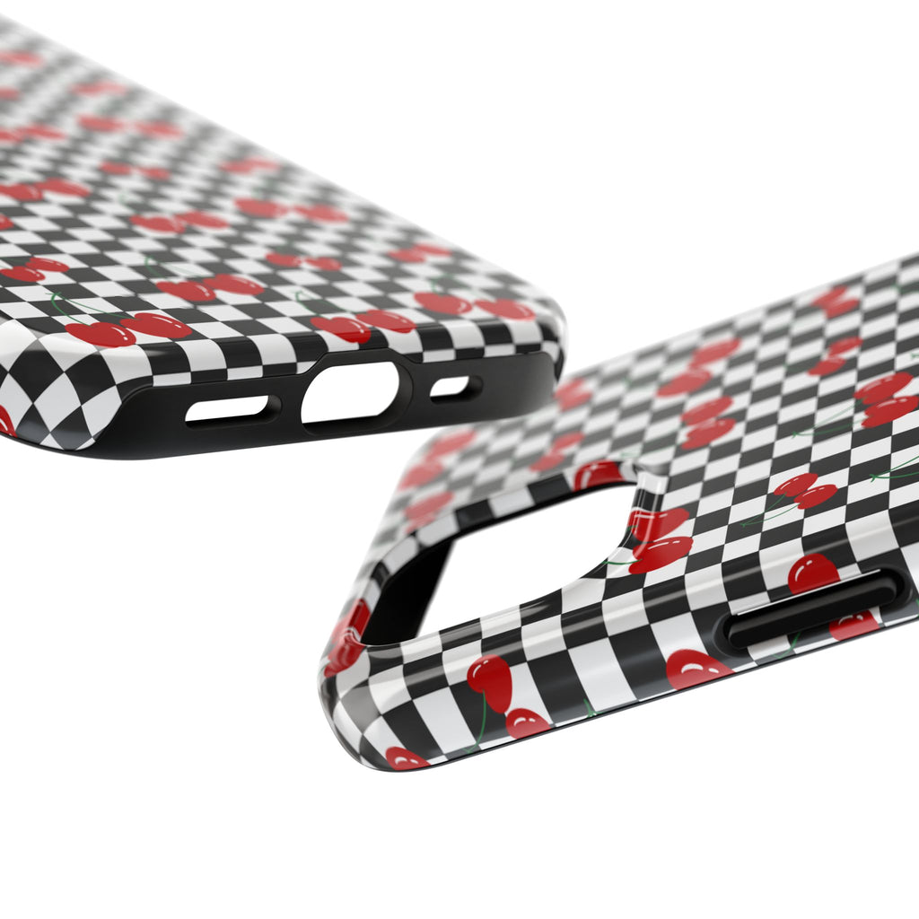 Black and White Checkered Cherries