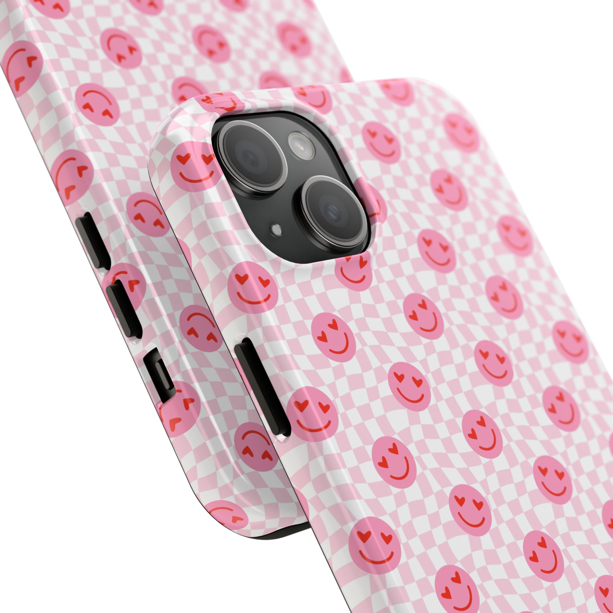 Pink Smiley Phone Case