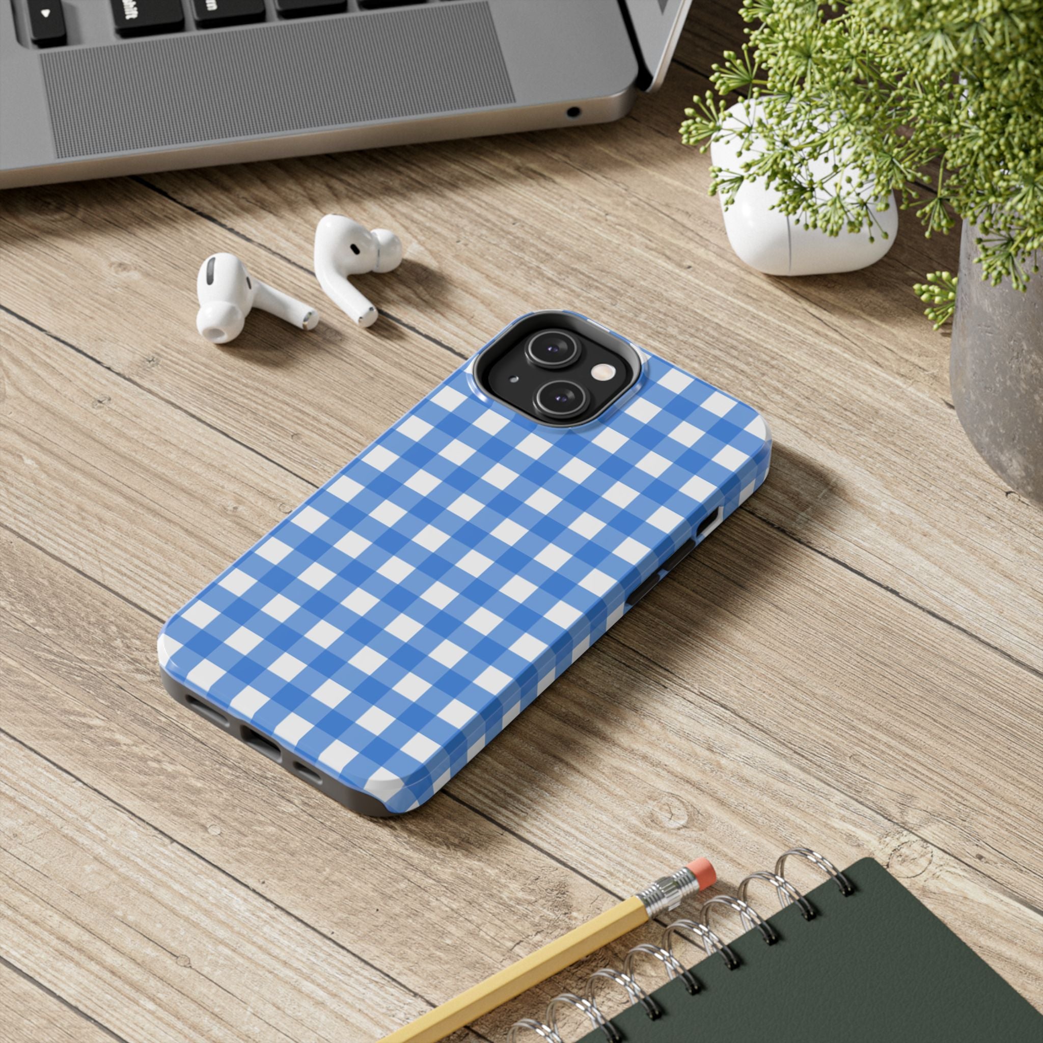 Gingham - Blue