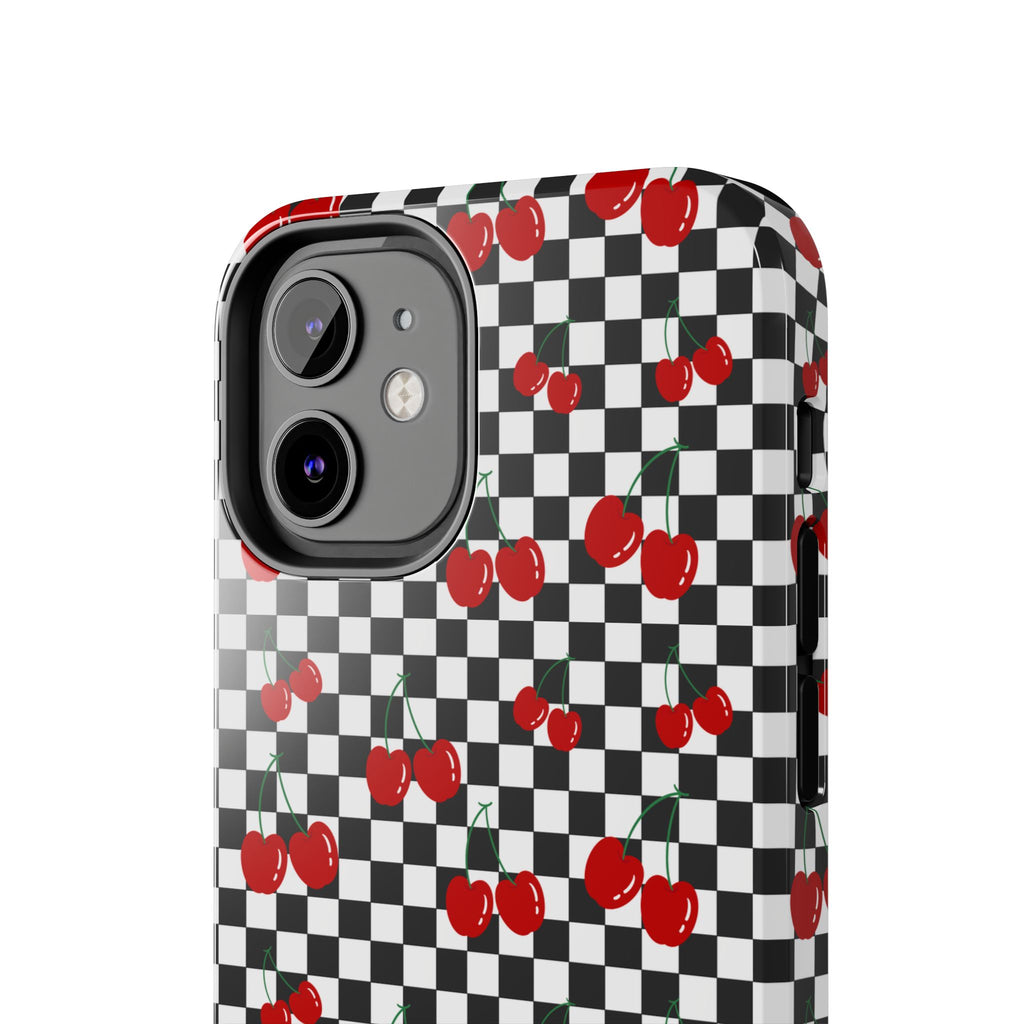 Black and White Checkered Cherries