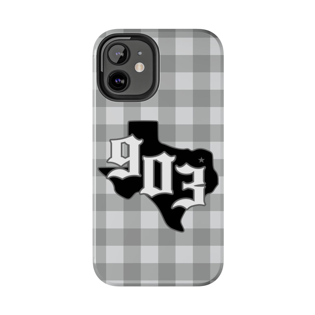 903- Gray Checkered