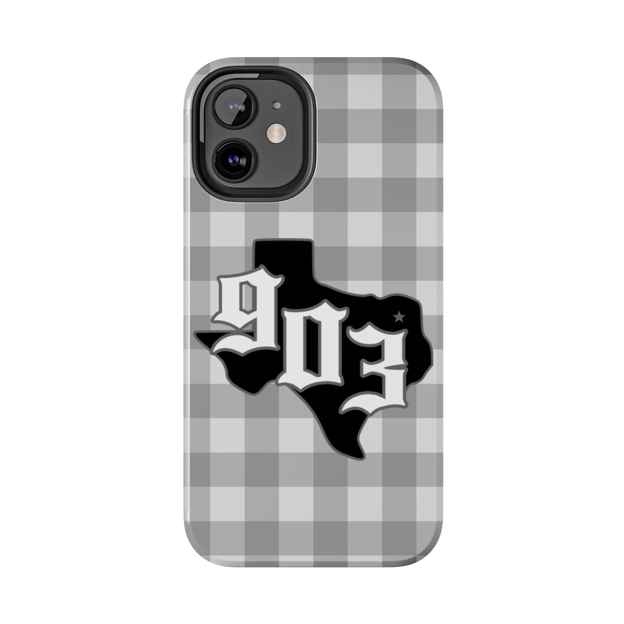 903- Gray Checkered