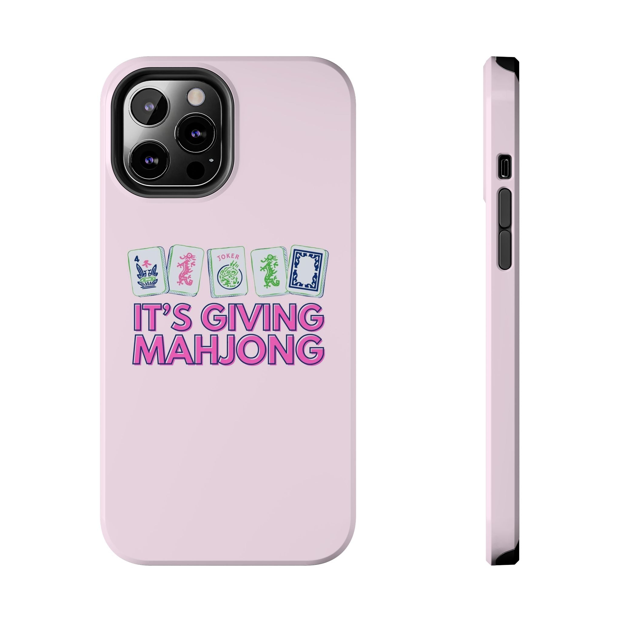 Mahjong- Pink