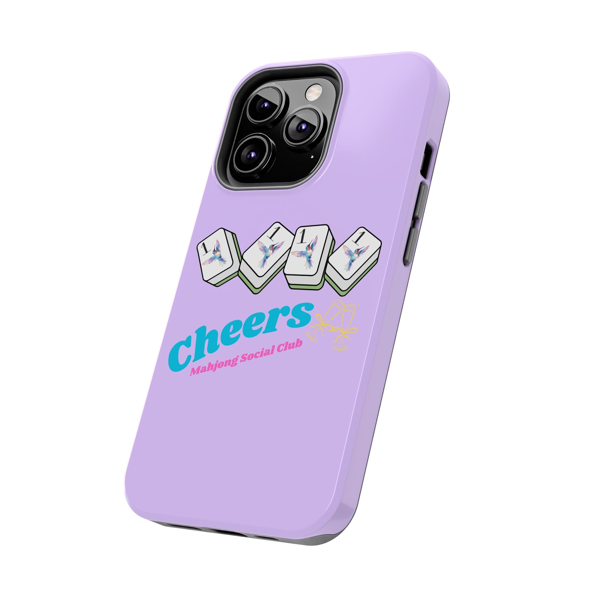 Mahjong Cheers- Purple
