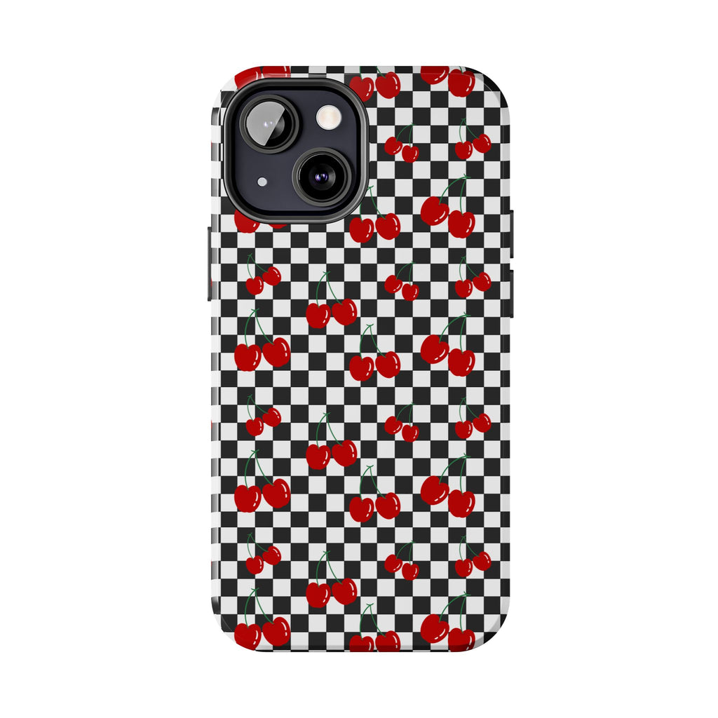 Black and White Checkered Cherries