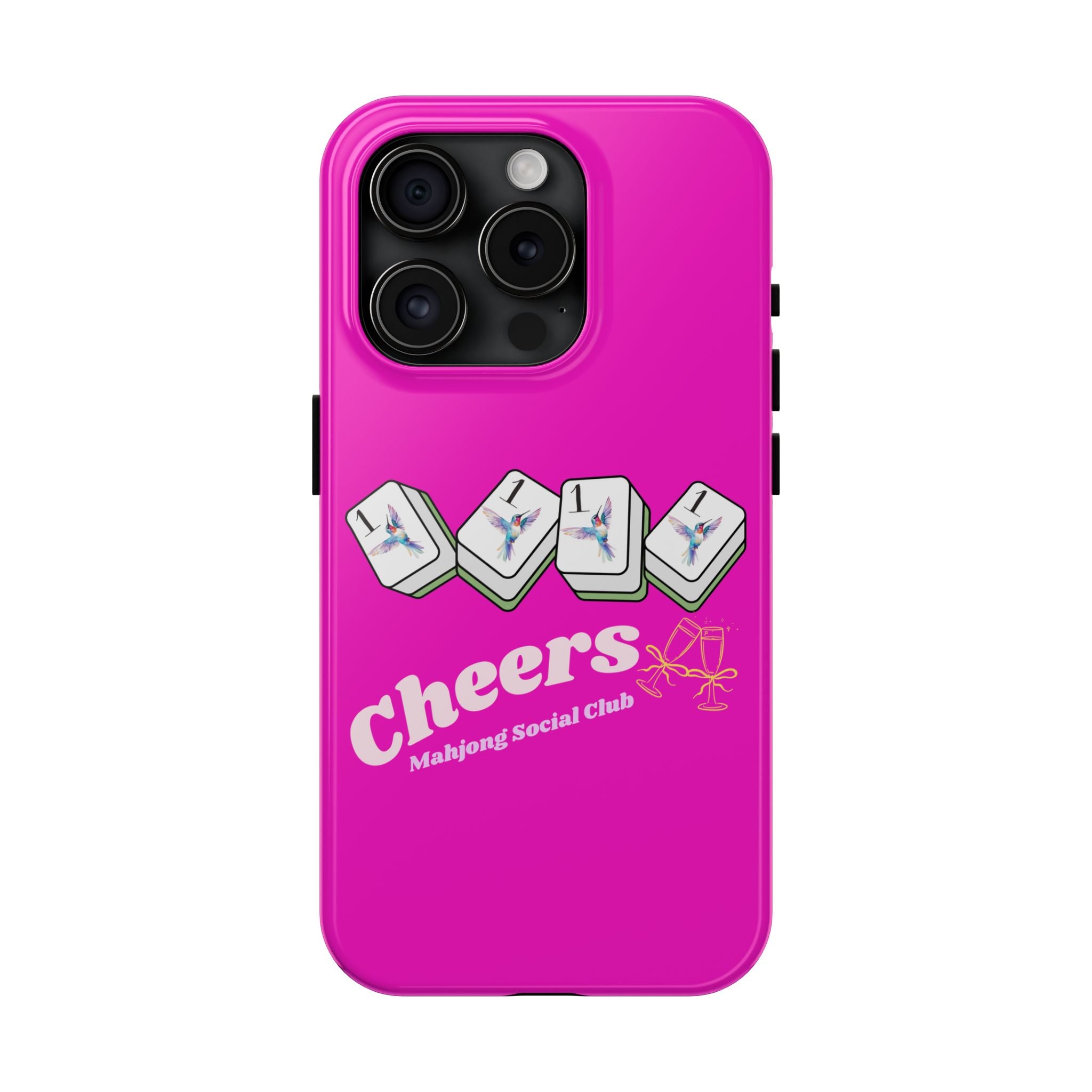 Mahjong Cheers- Pink