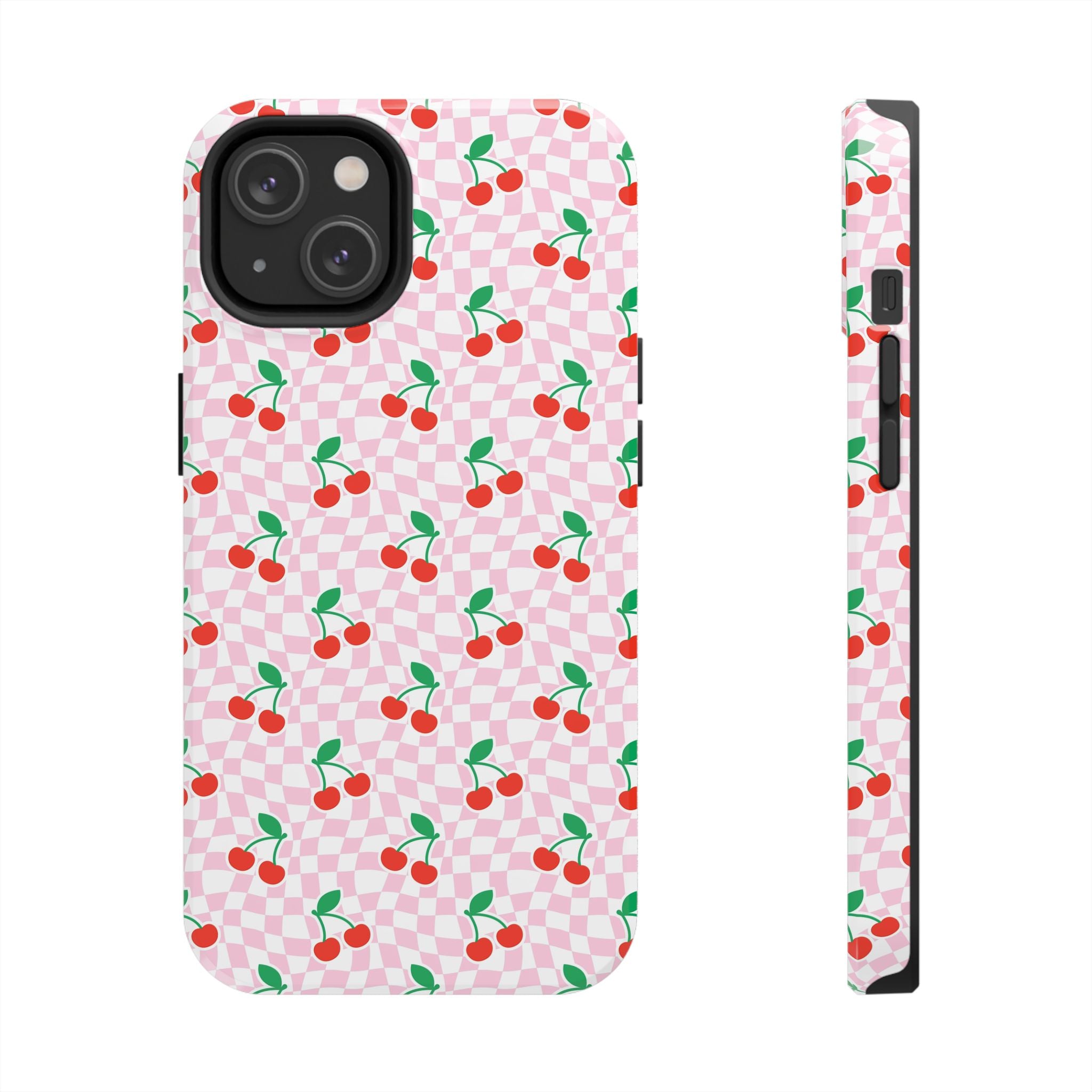 Pink Checkered Cherries