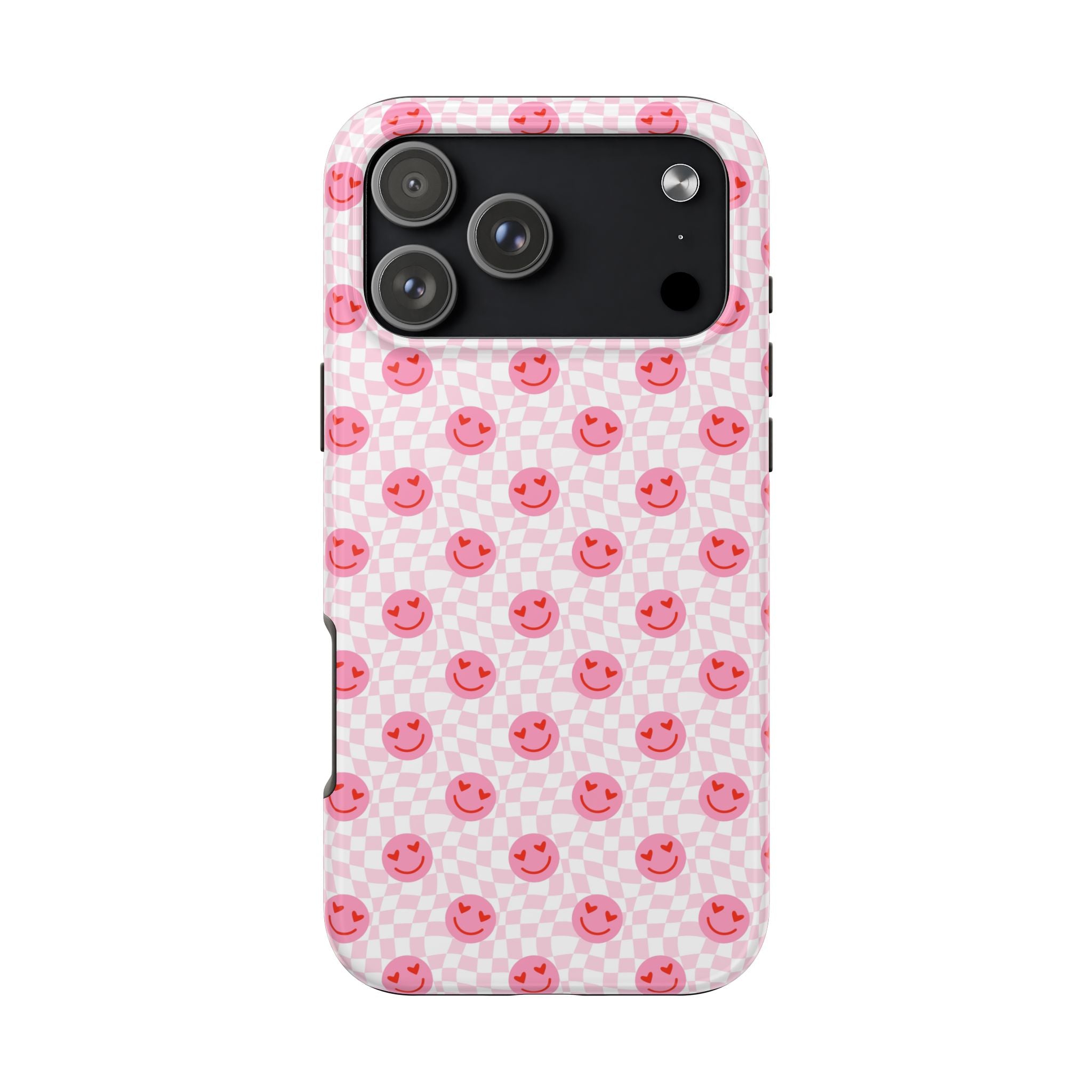 Pink Smiley Phone Case