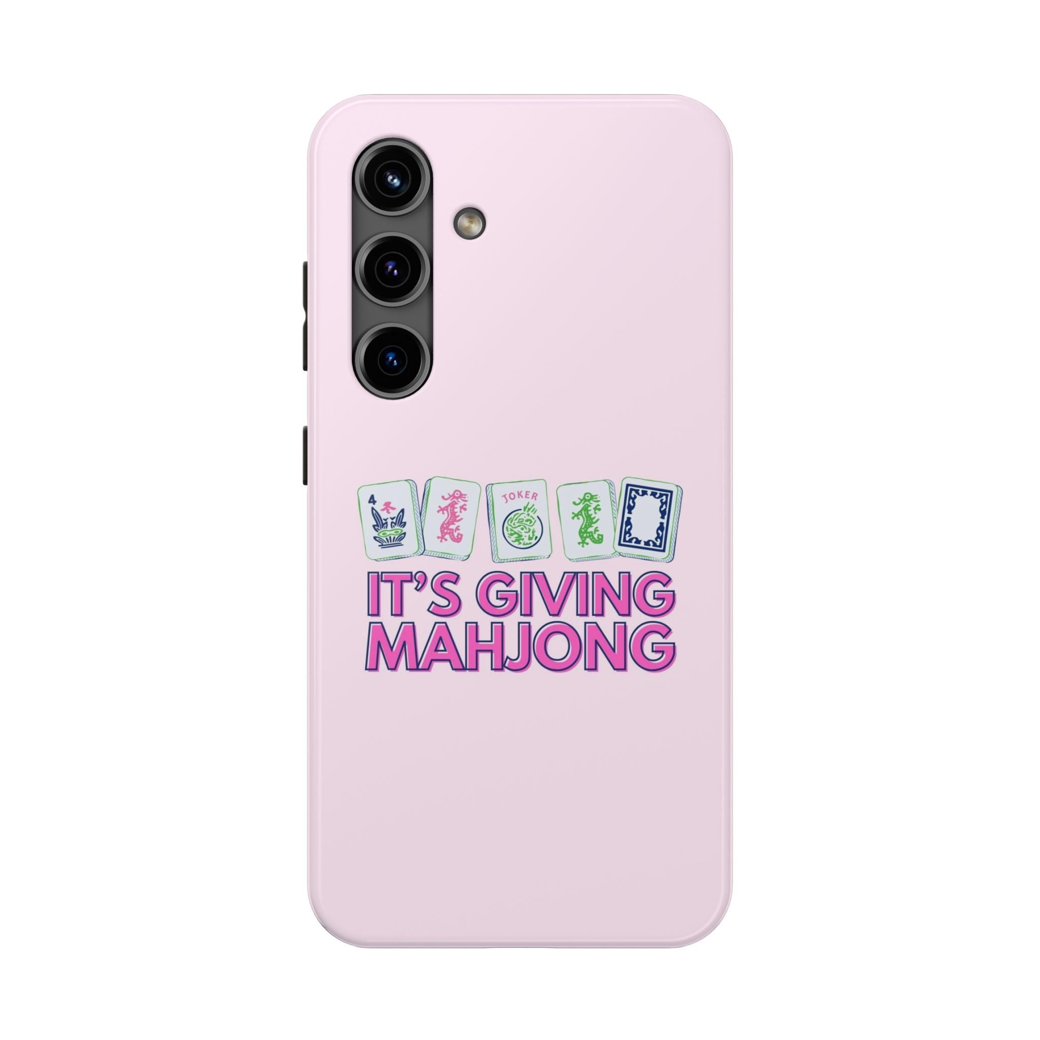Mahjong- Pink