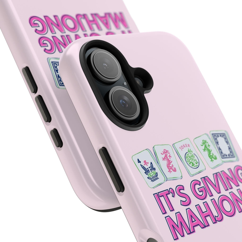 Mahjong- Pink