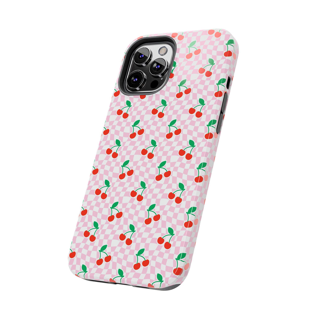 Pink Checkered Cherries