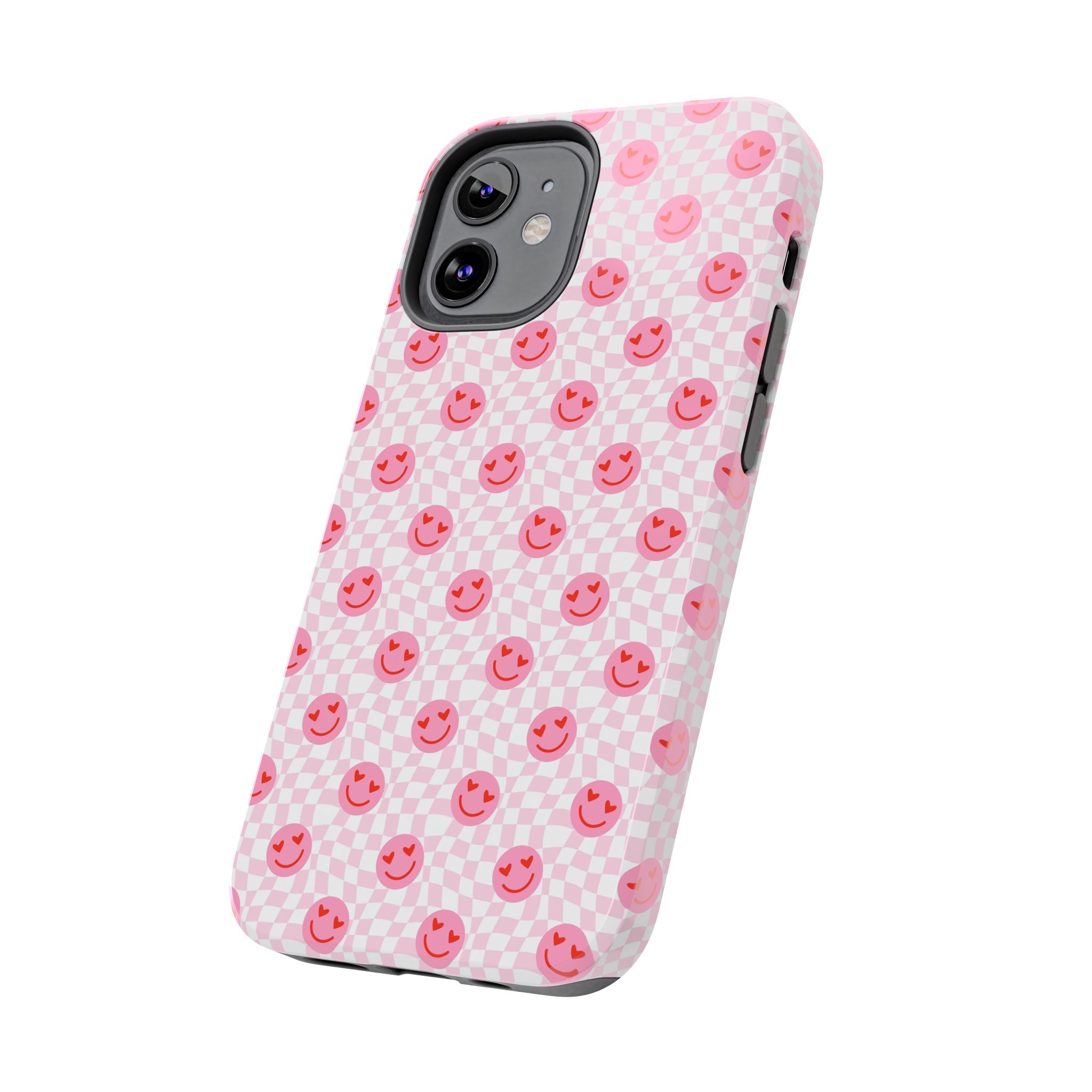 Pink Smiley Phone Case