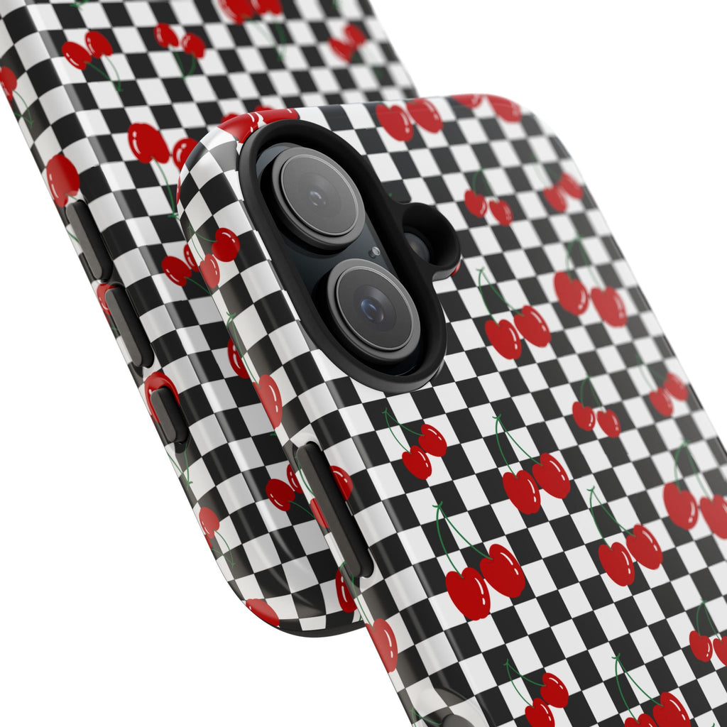 Black and White Checkered Cherries