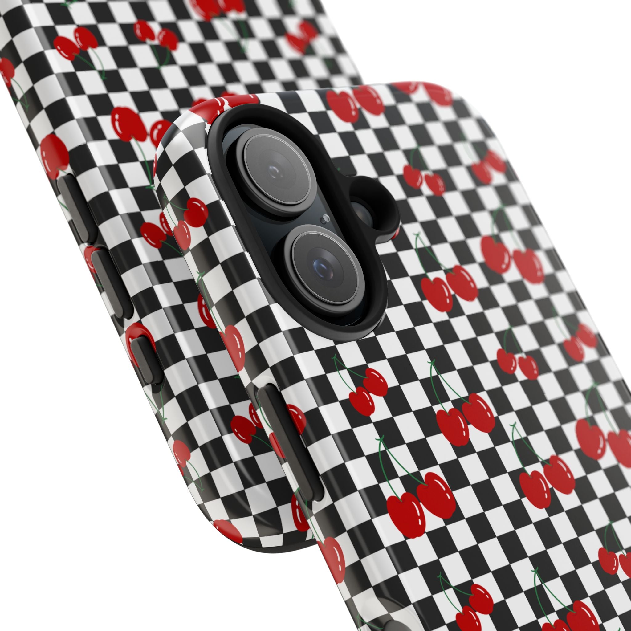 Black and White Checkered Cherries
