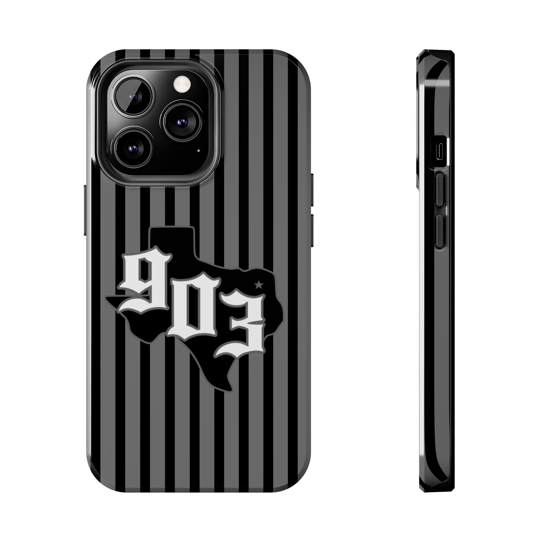 903- Black Pinstripe