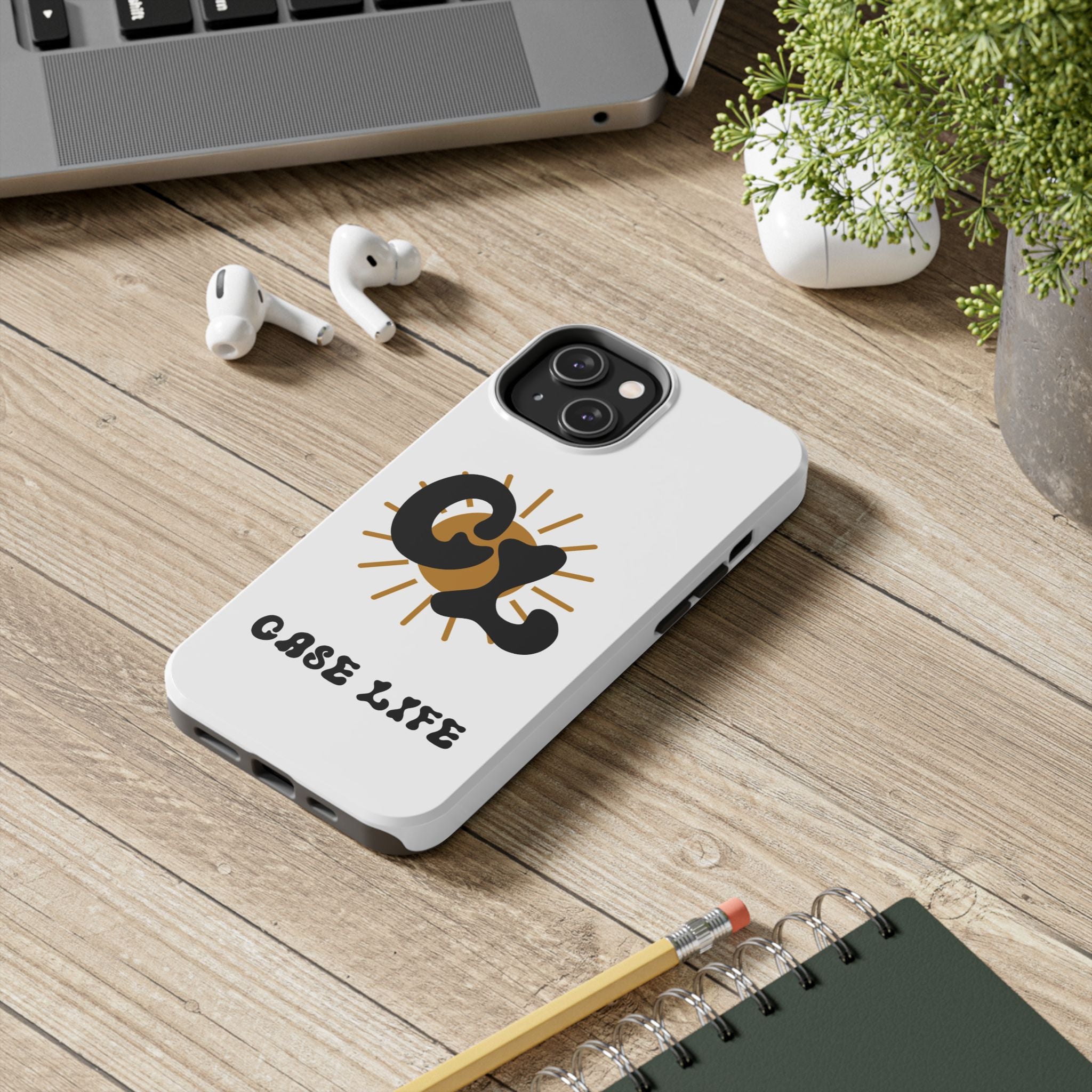 White Case Life Phone Case