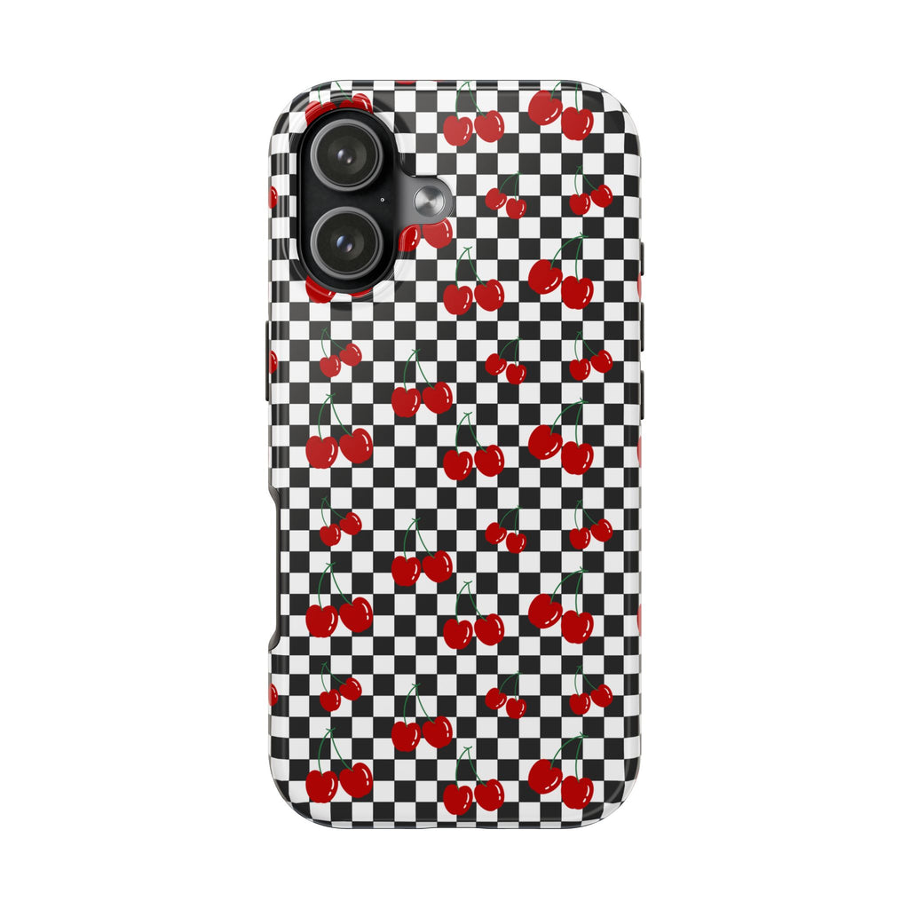 Black and White Checkered Cherries