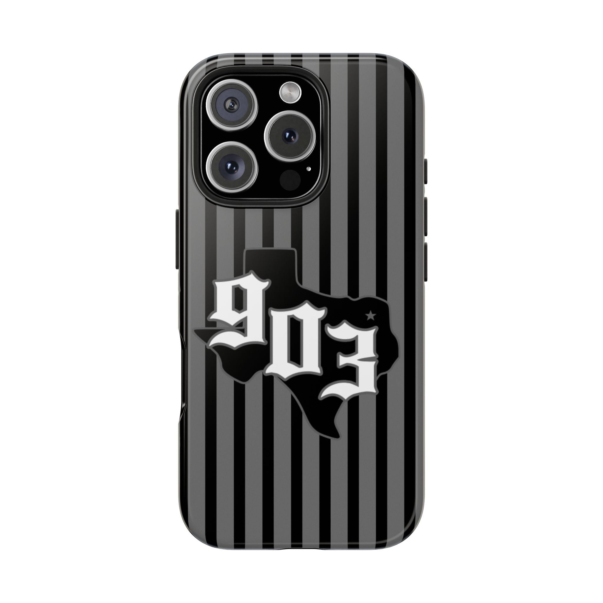 903- Black Pinstripe