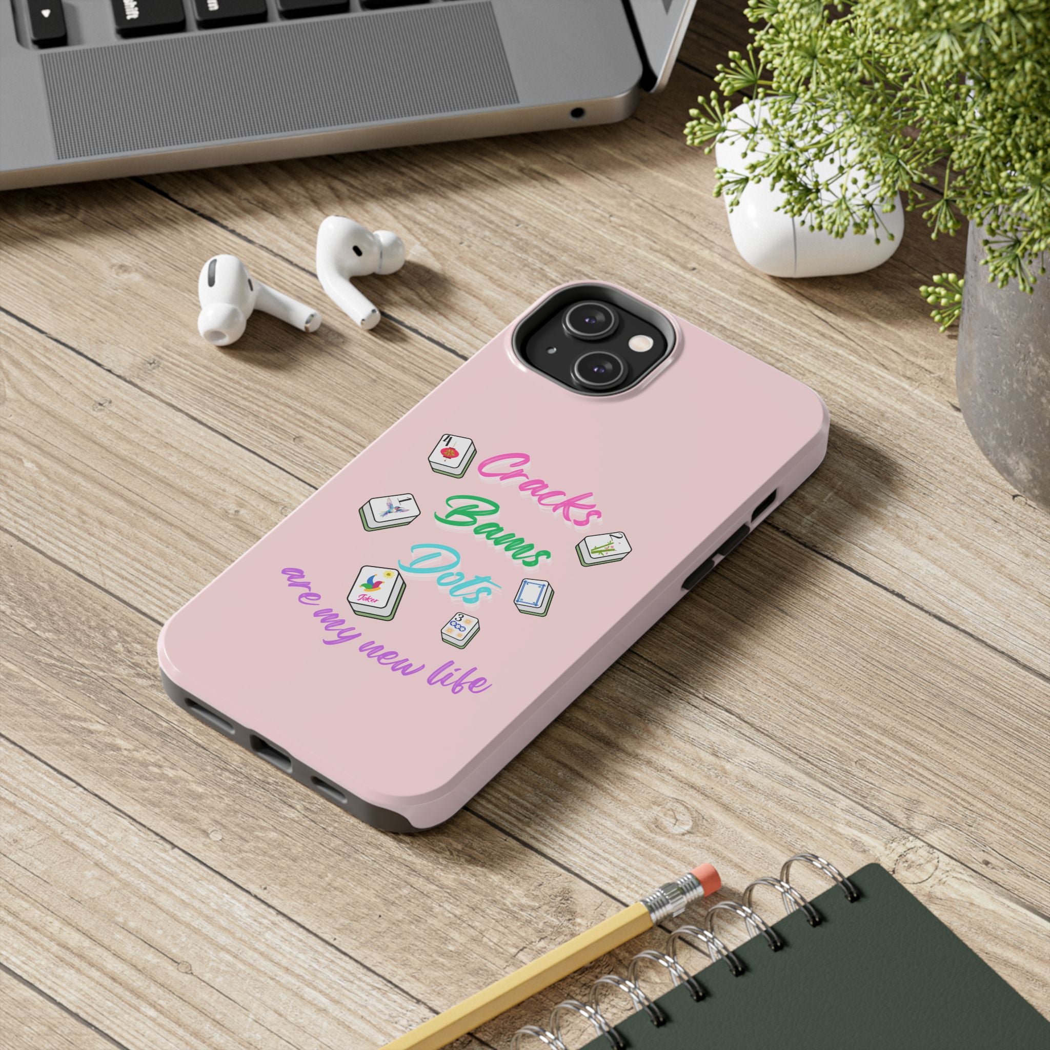 Mahjong- Pink 2