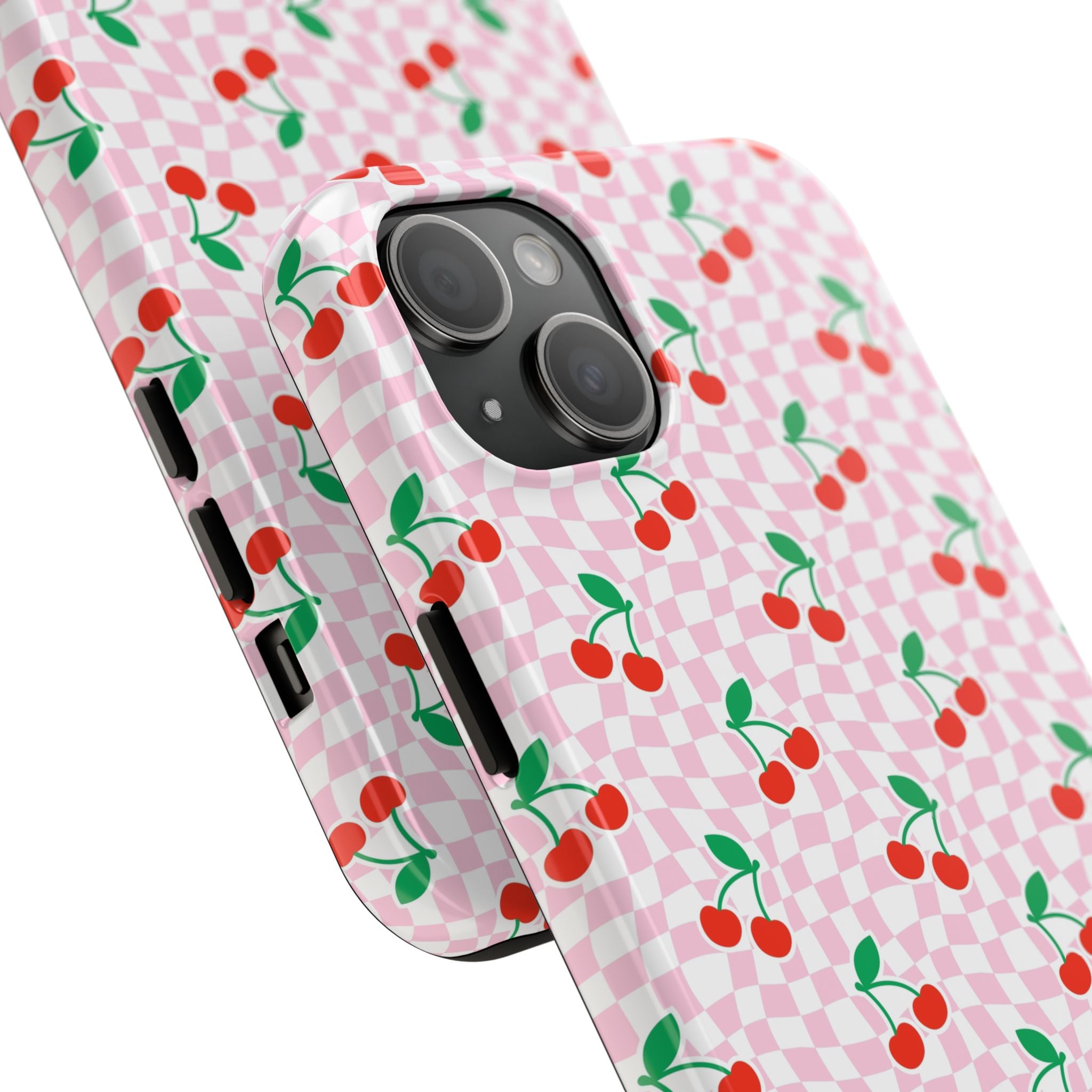 Pink Checkered Cherries