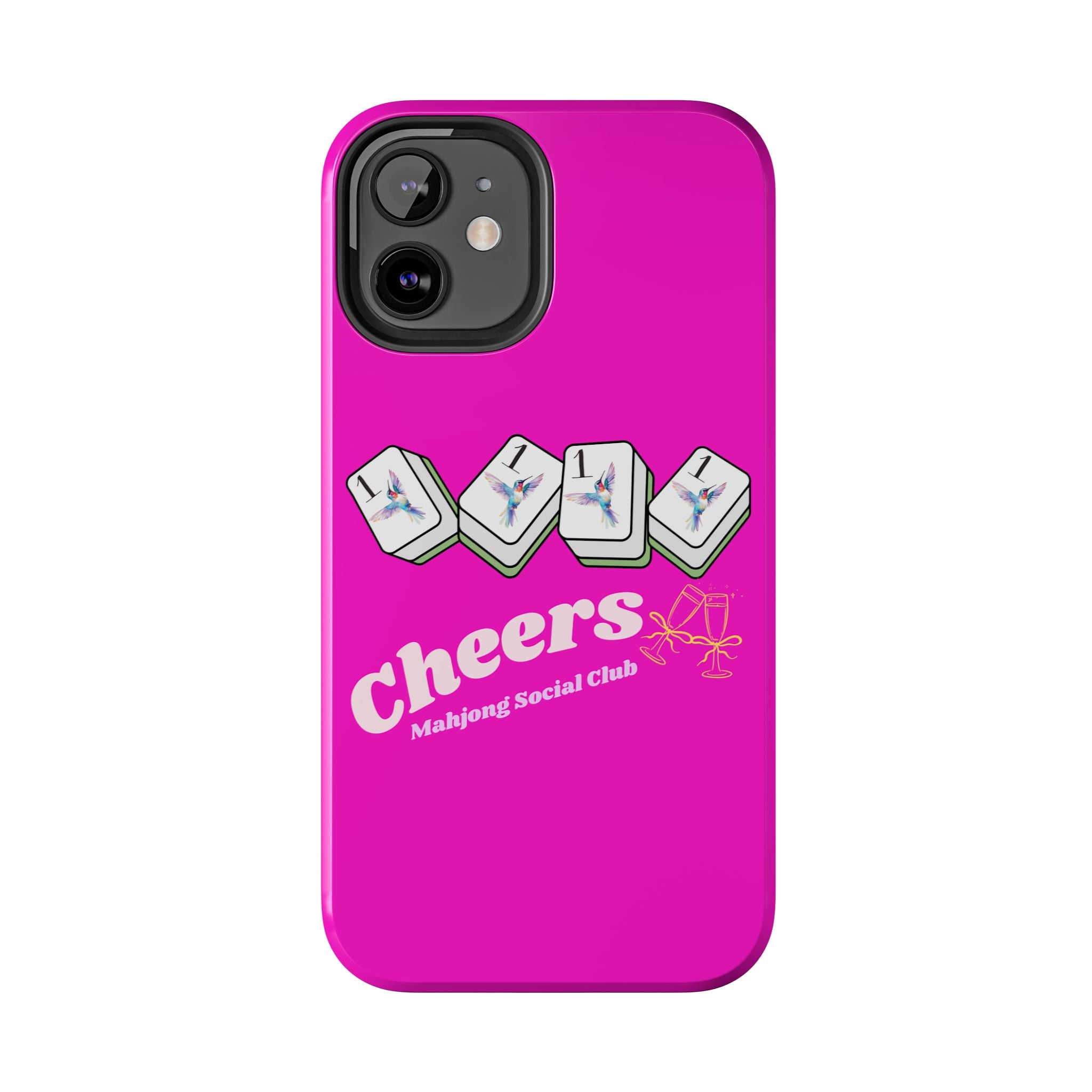 Mahjong Cheers- Pink