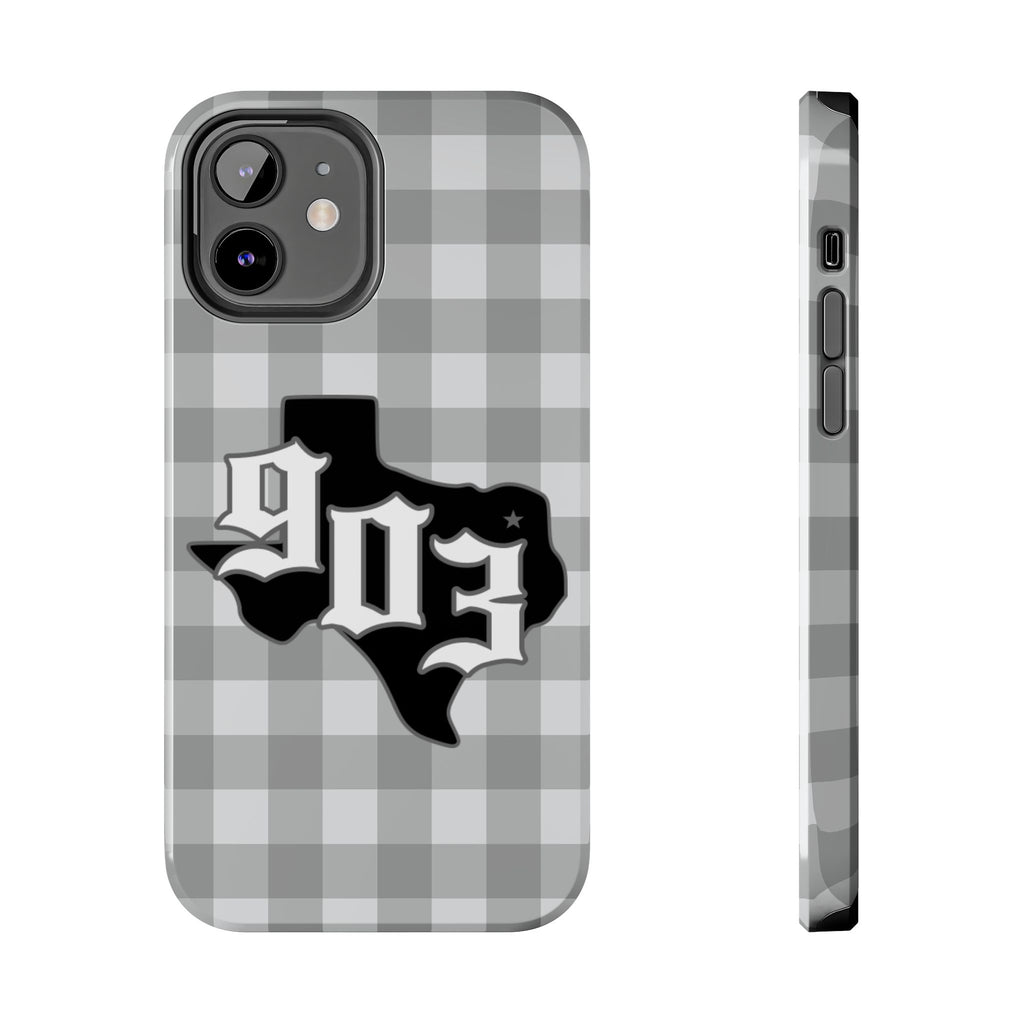 903- Gray Checkered