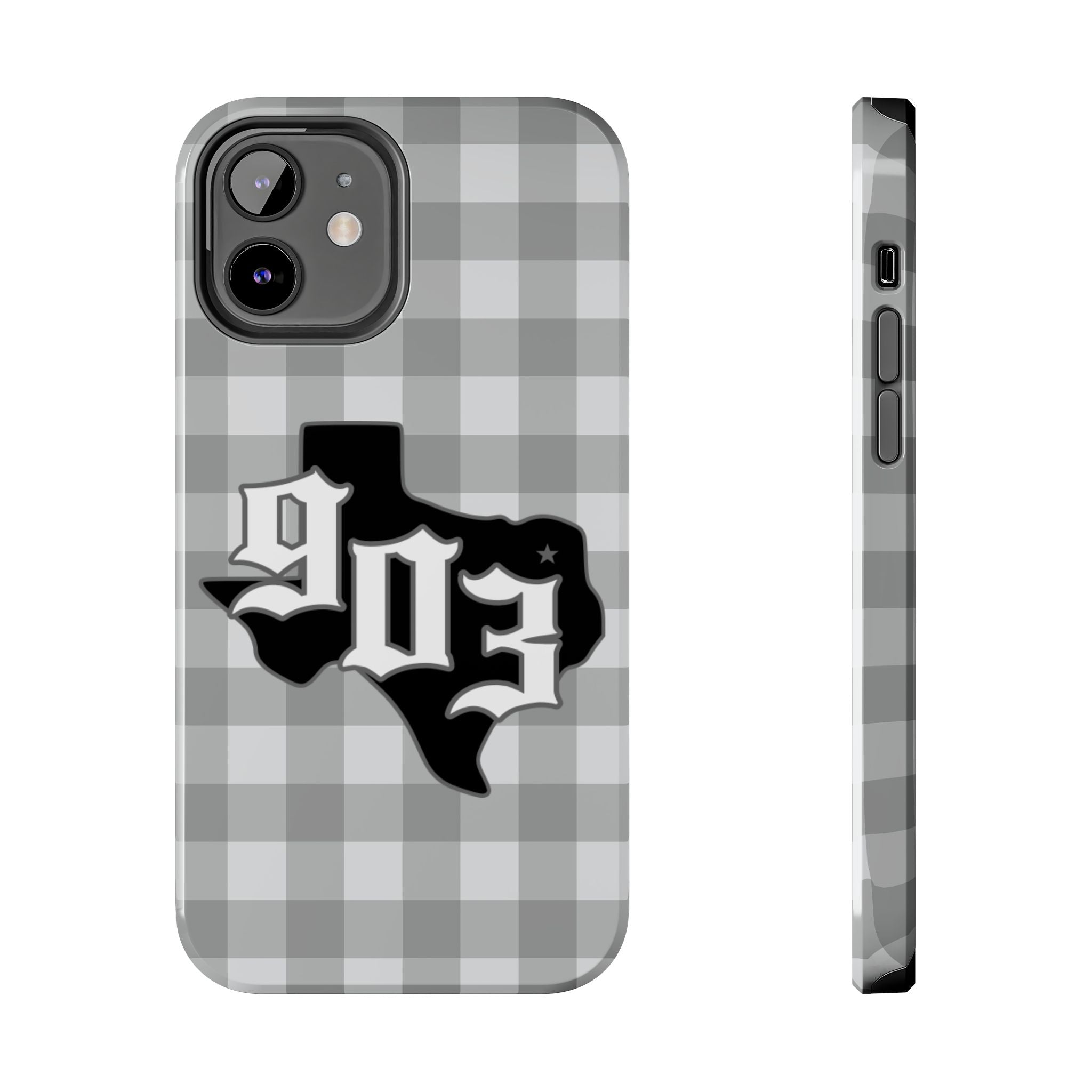 903- Gray Checkered