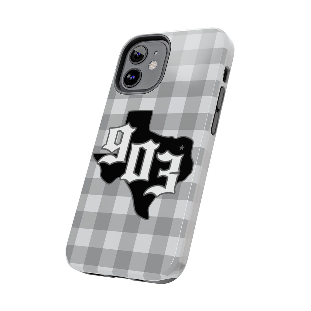 903- Gray Checkered