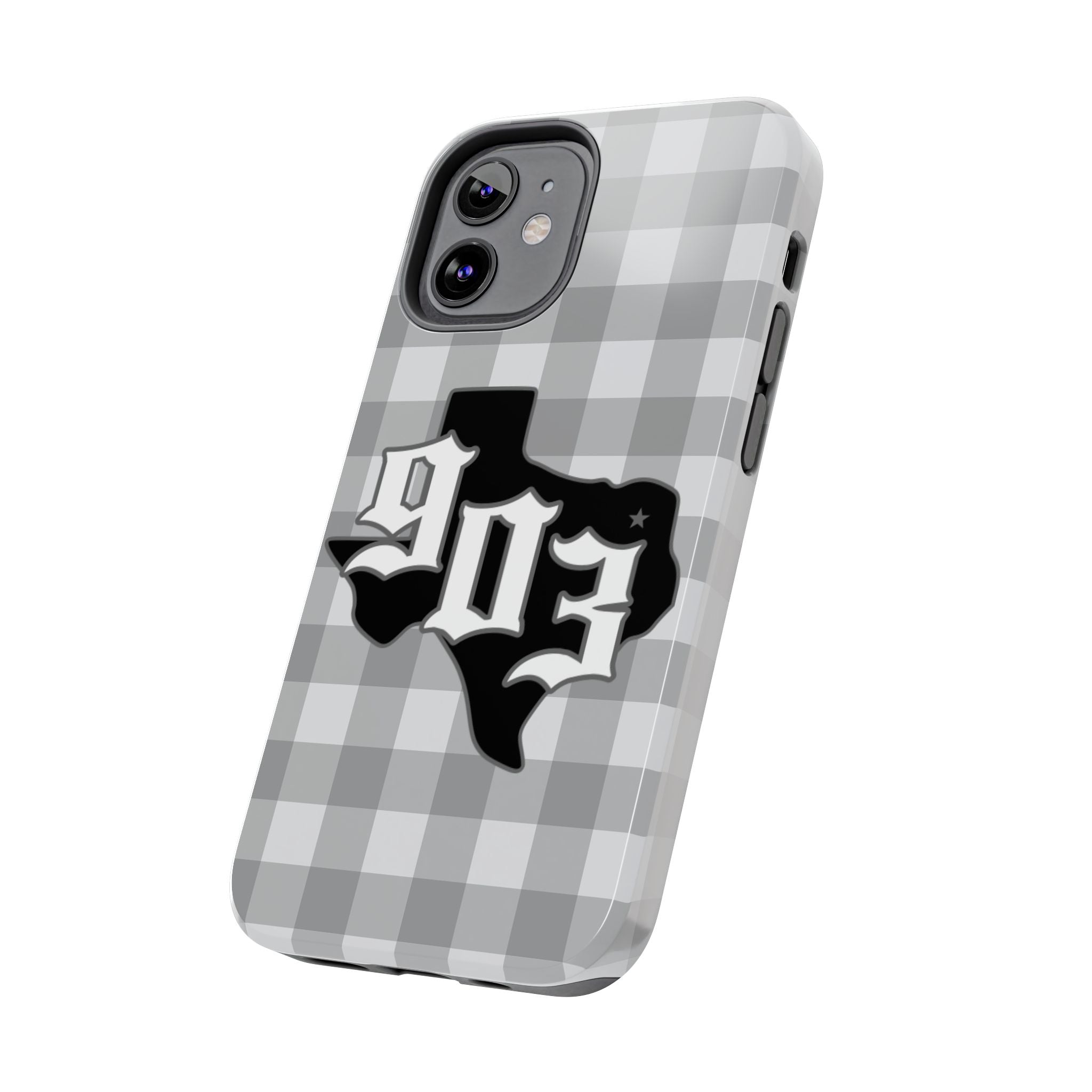 903- Gray Checkered