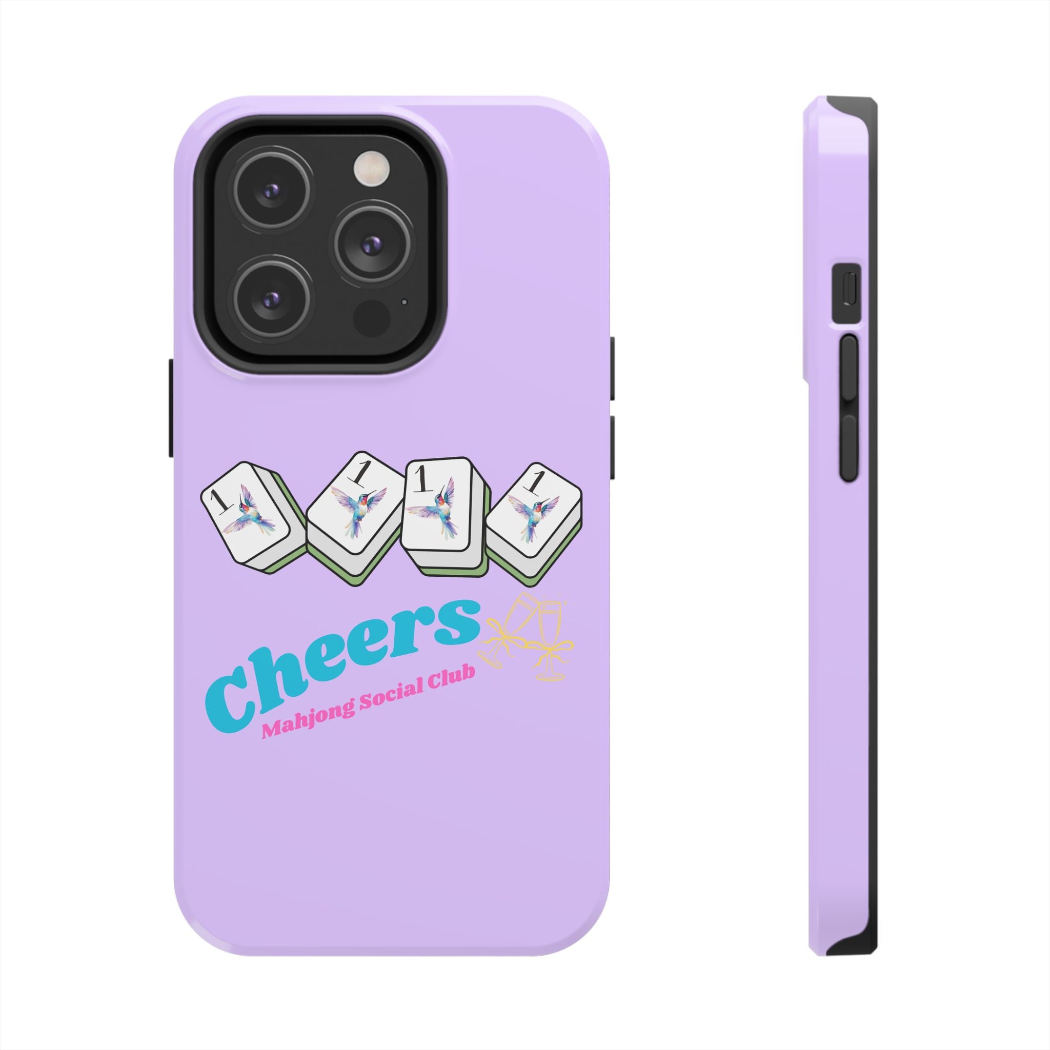 Mahjong Cheers- Purple