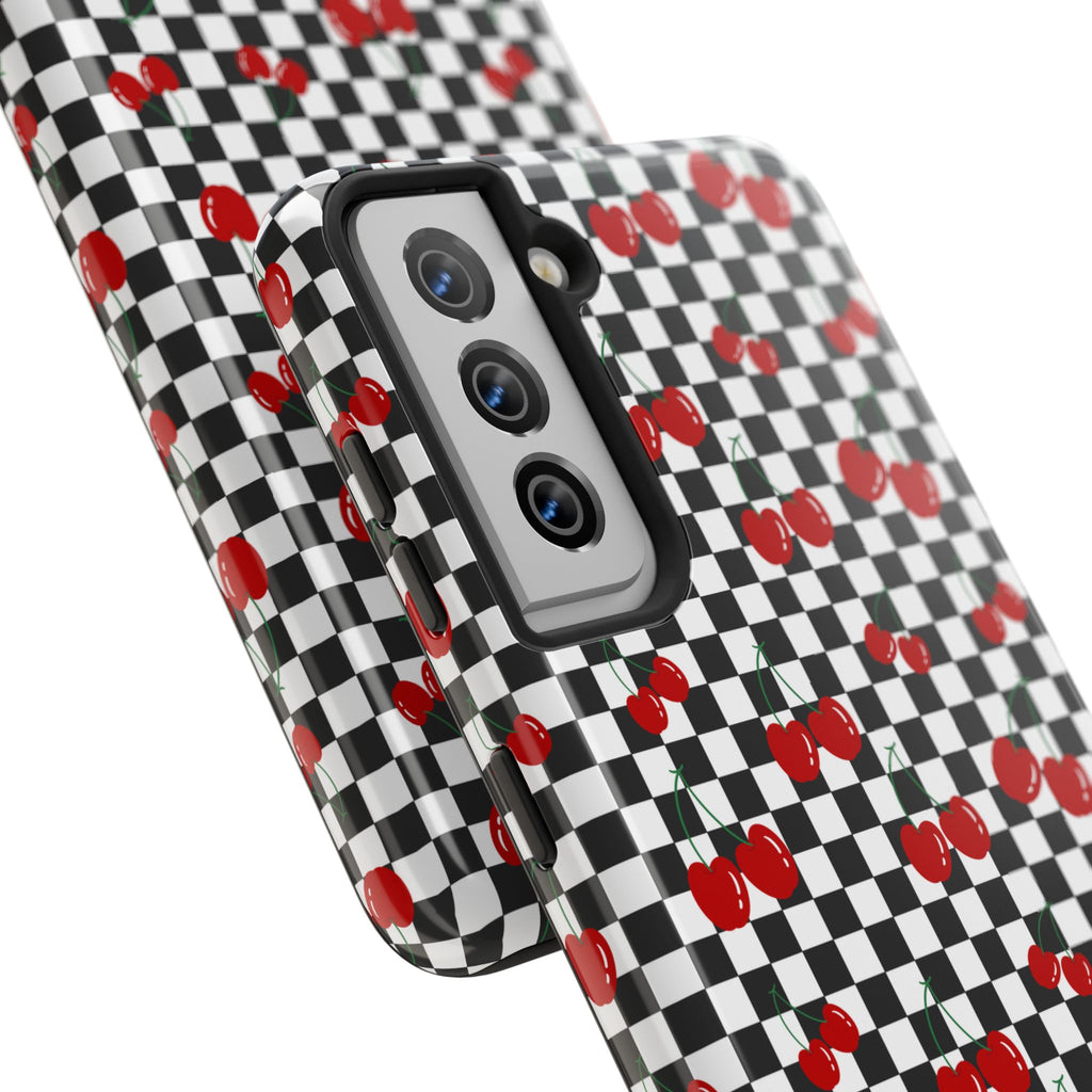 Black and White Checkered Cherries