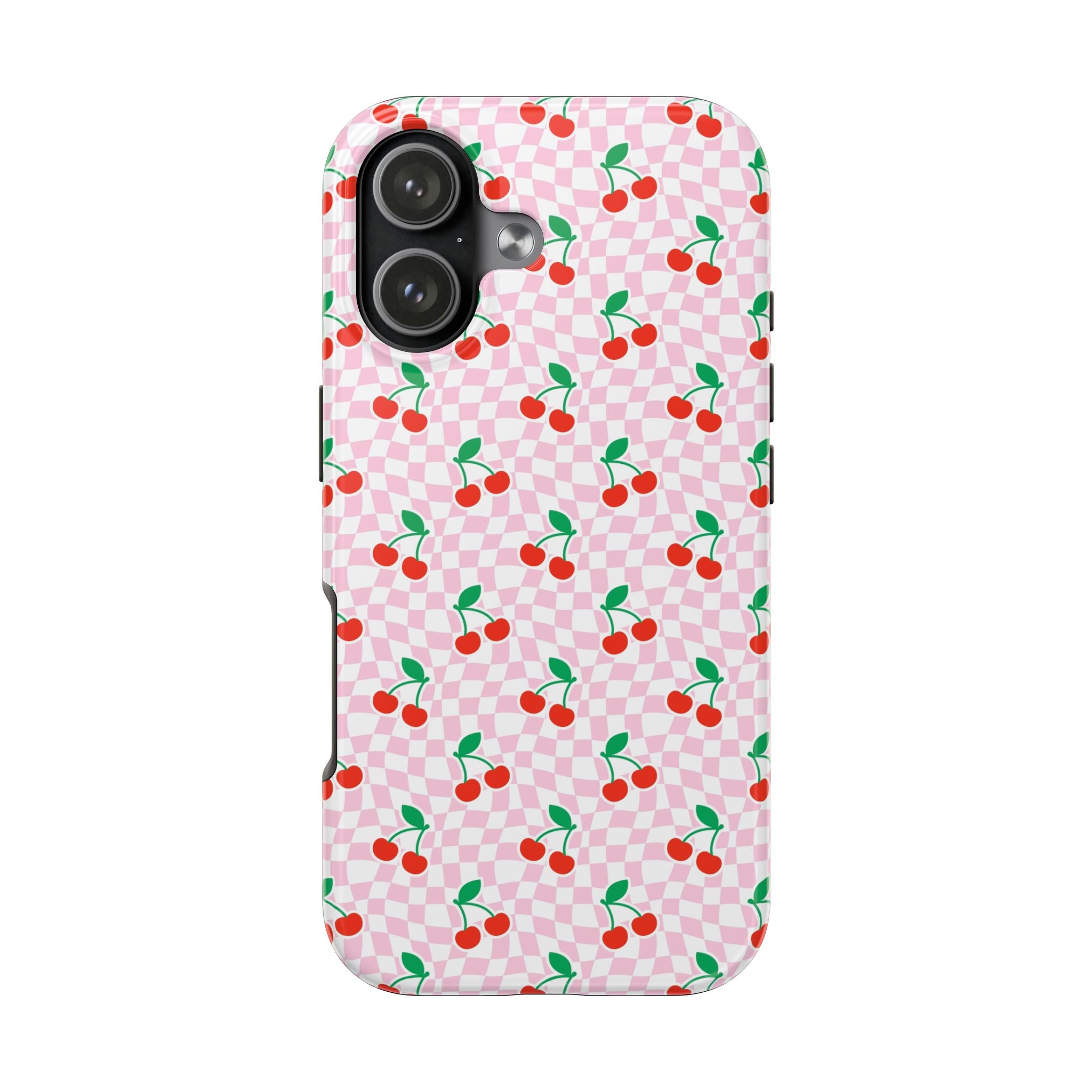 Pink Checkered Cherries