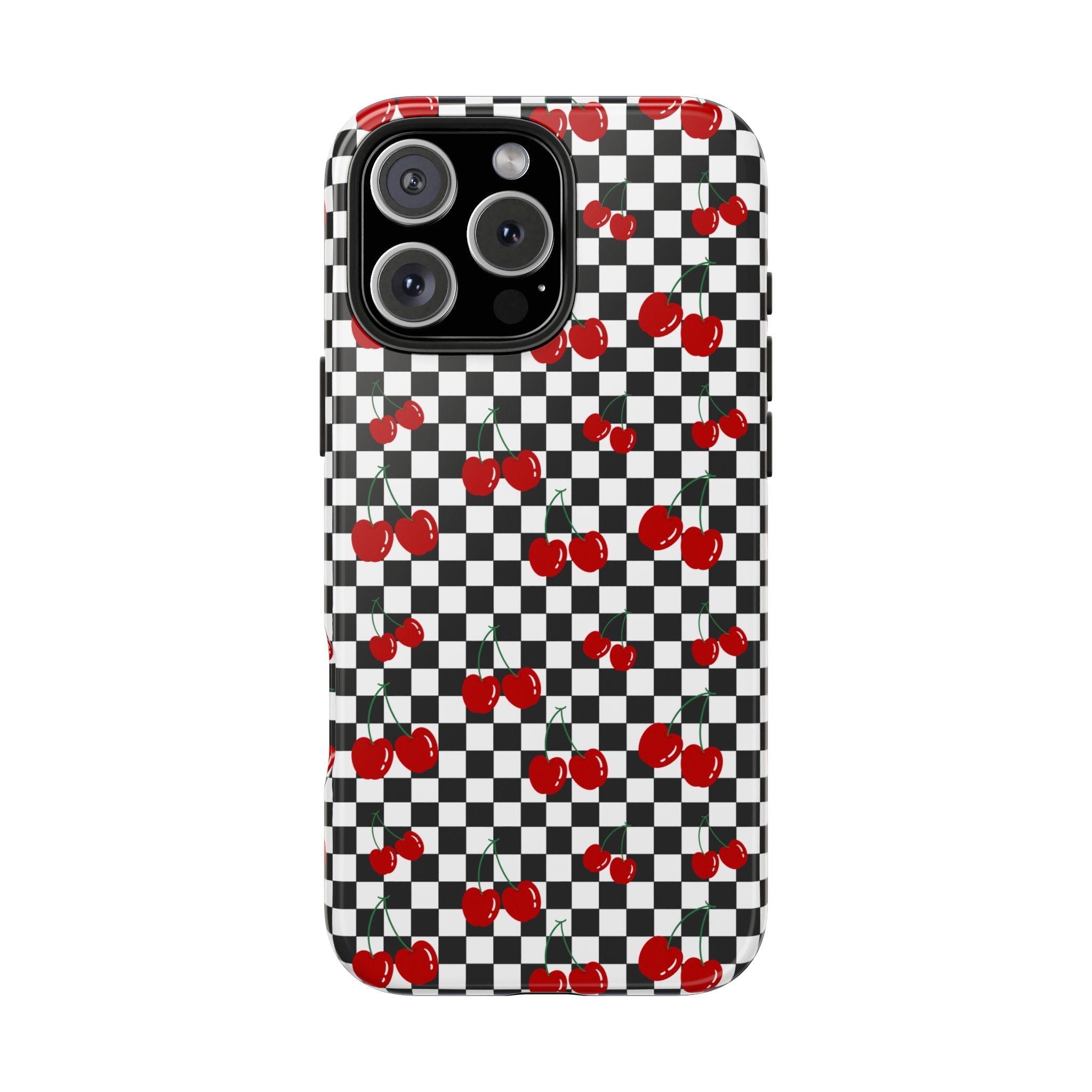 Black and White Checkered Cherries