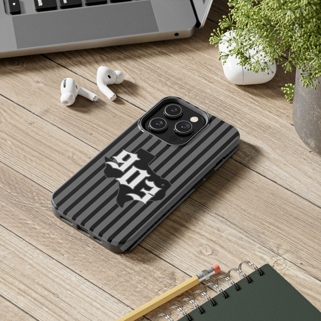 903- Black Pinstripe