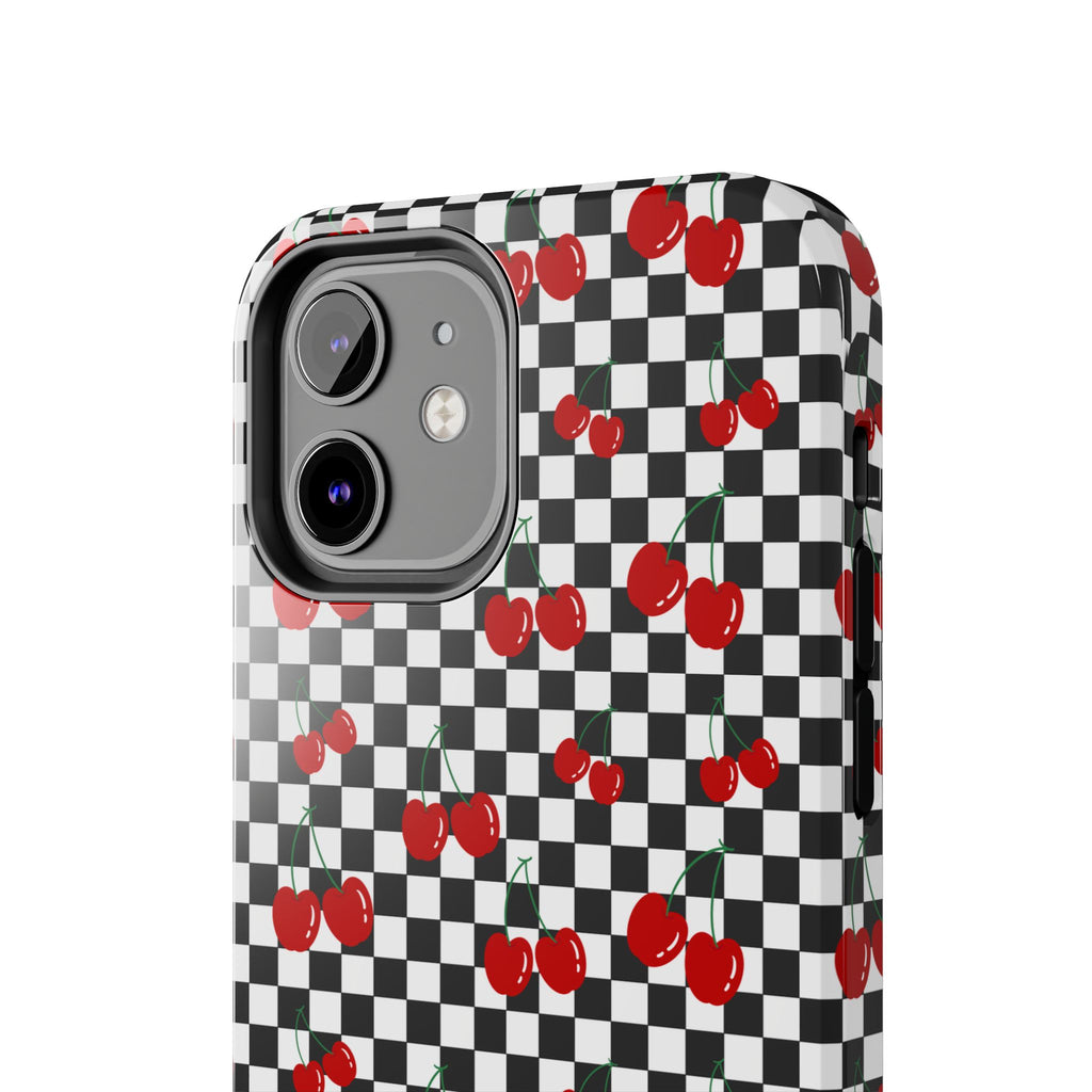 Black and White Checkered Cherries