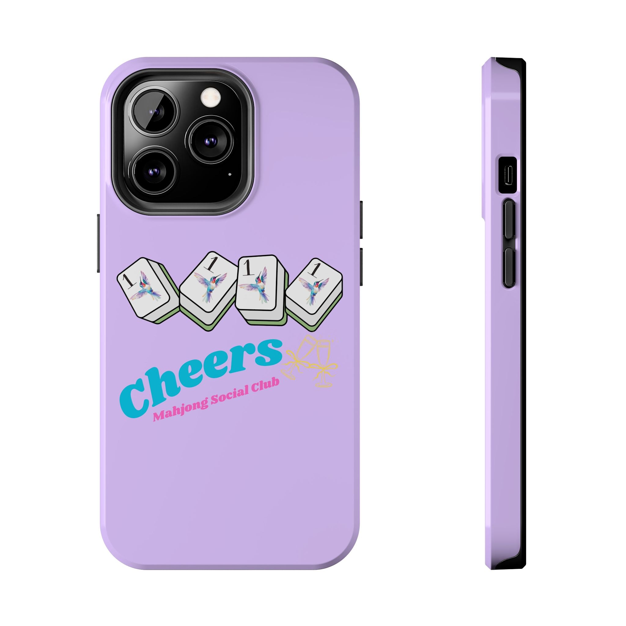 Mahjong Cheers- Purple