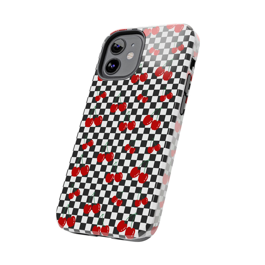 Black and White Checkered Cherries