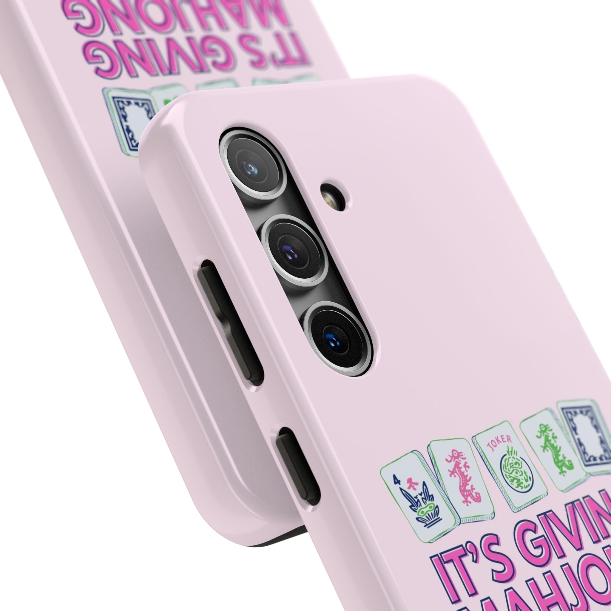 Mahjong- Pink