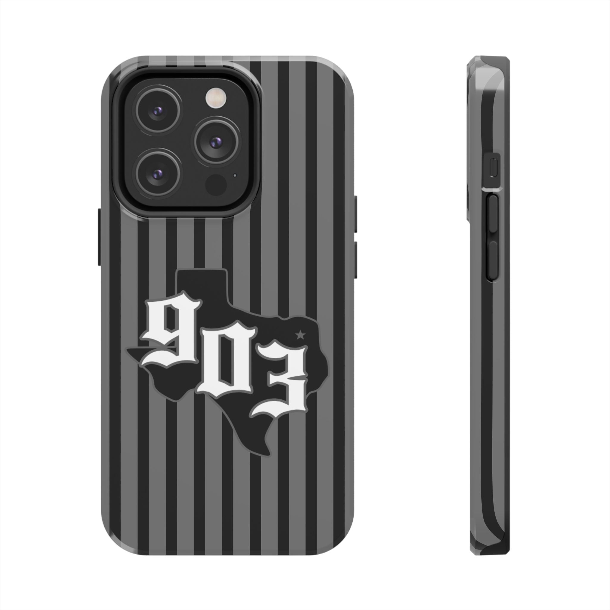 903- Black Pinstripe