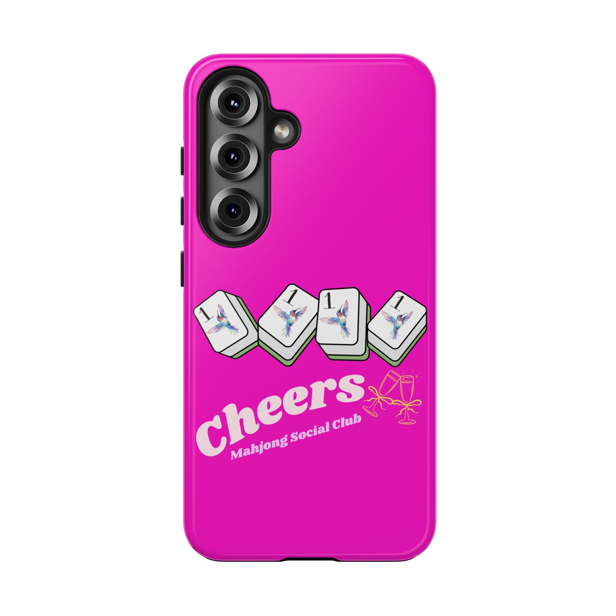 Mahjong Cheers- Pink