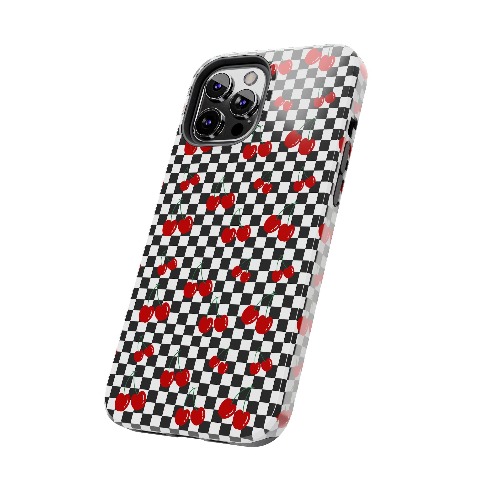 Black and White Checkered Cherries