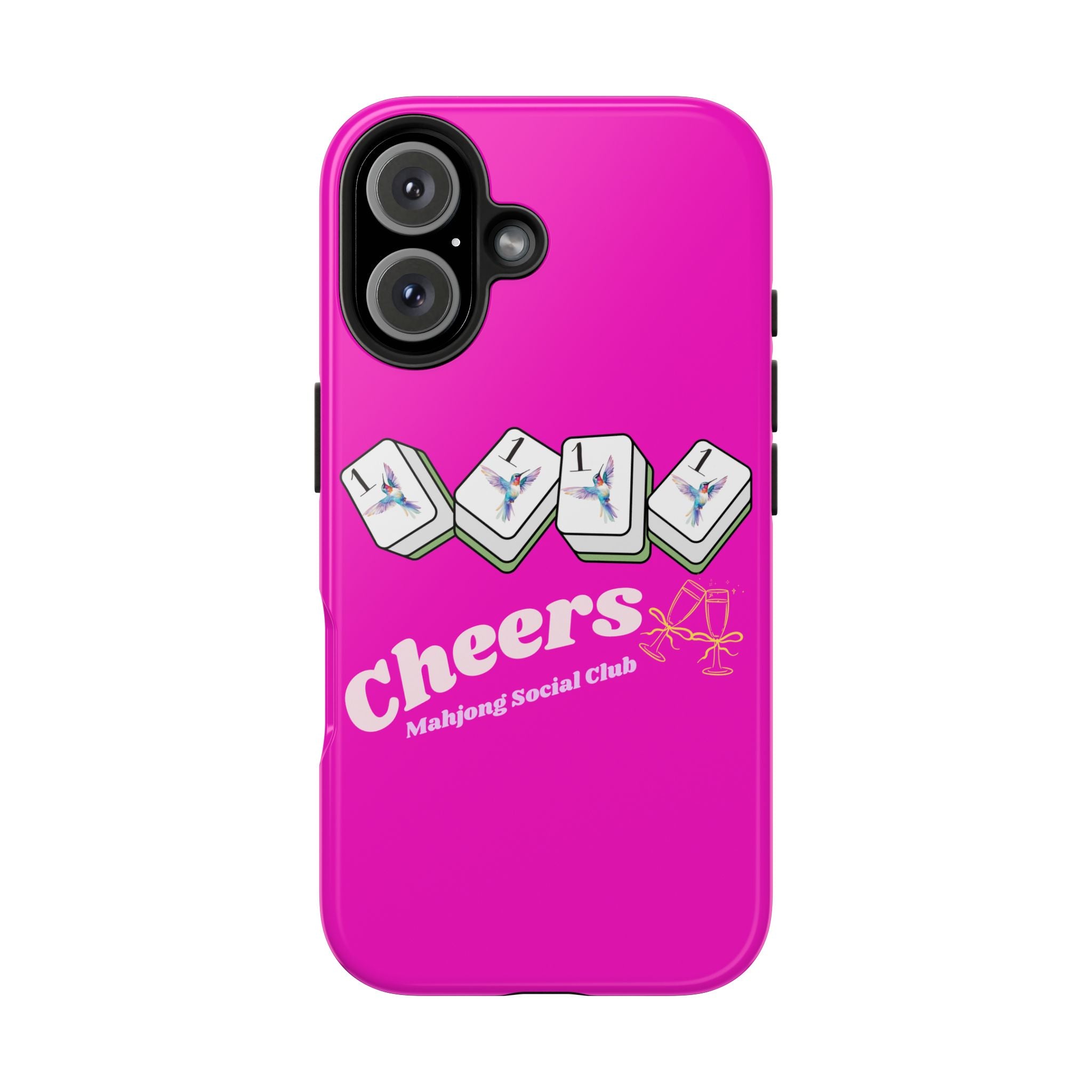 Mahjong Cheers- Pink