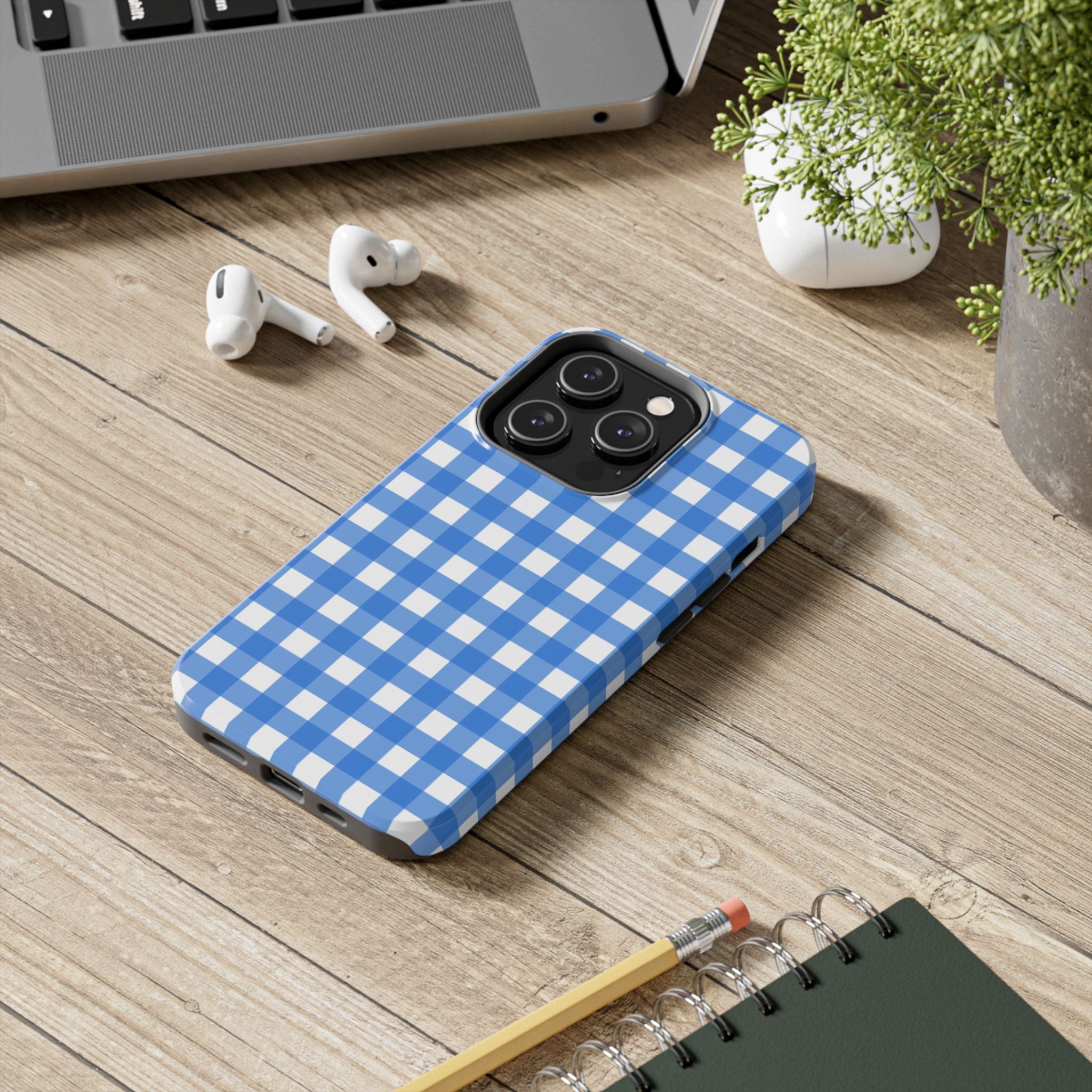 Gingham - Blue