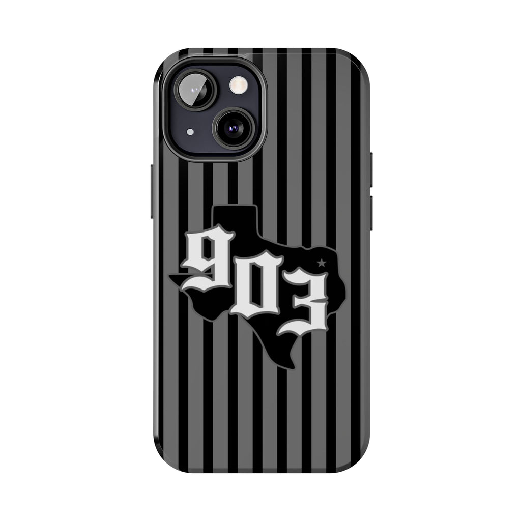 903- Black Pinstripe