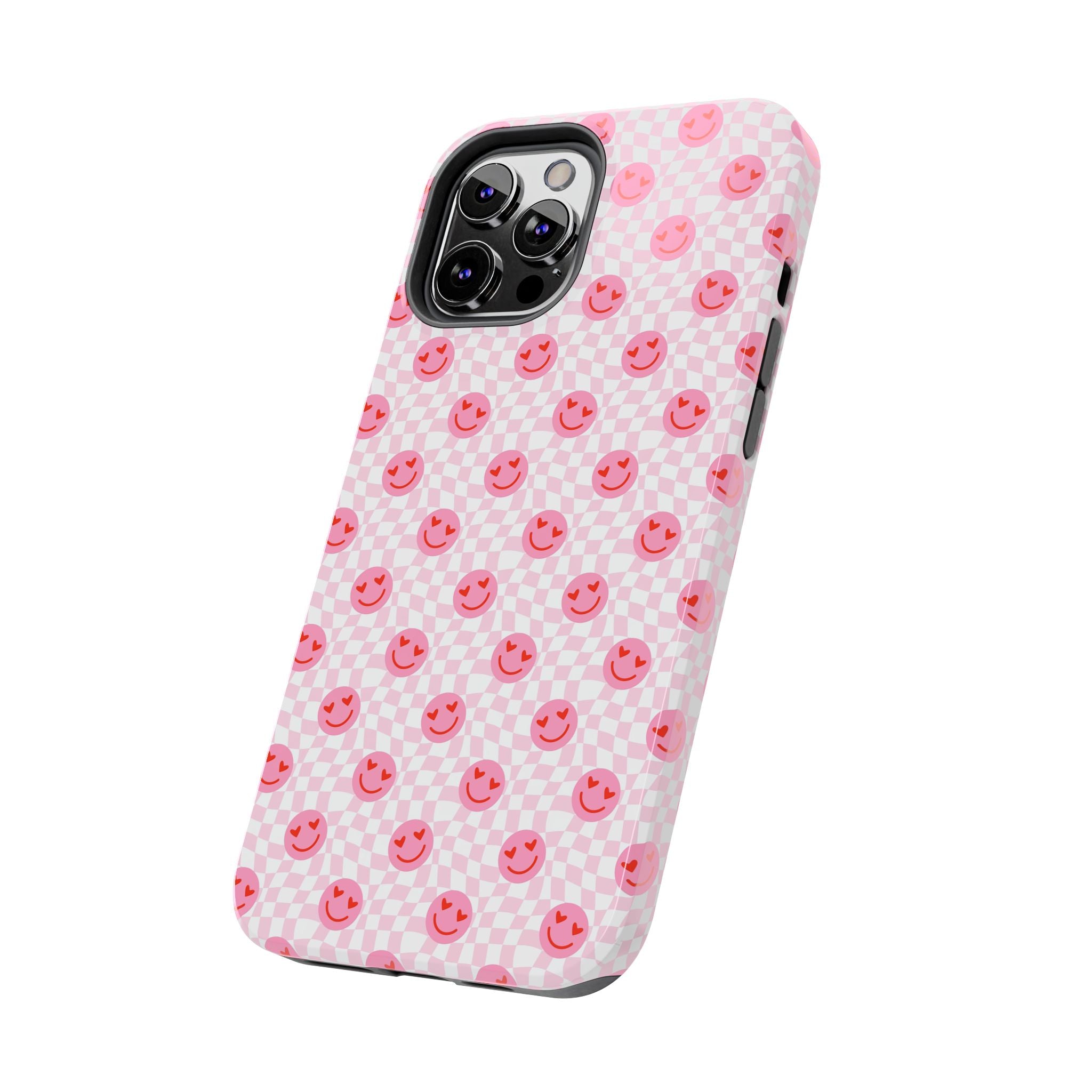 Pink Smiley Phone Case