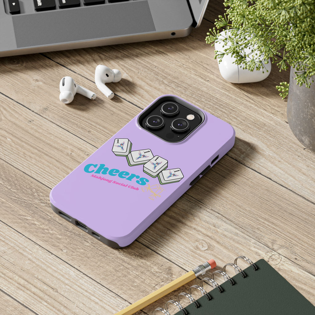 Mahjong Cheers- Purple