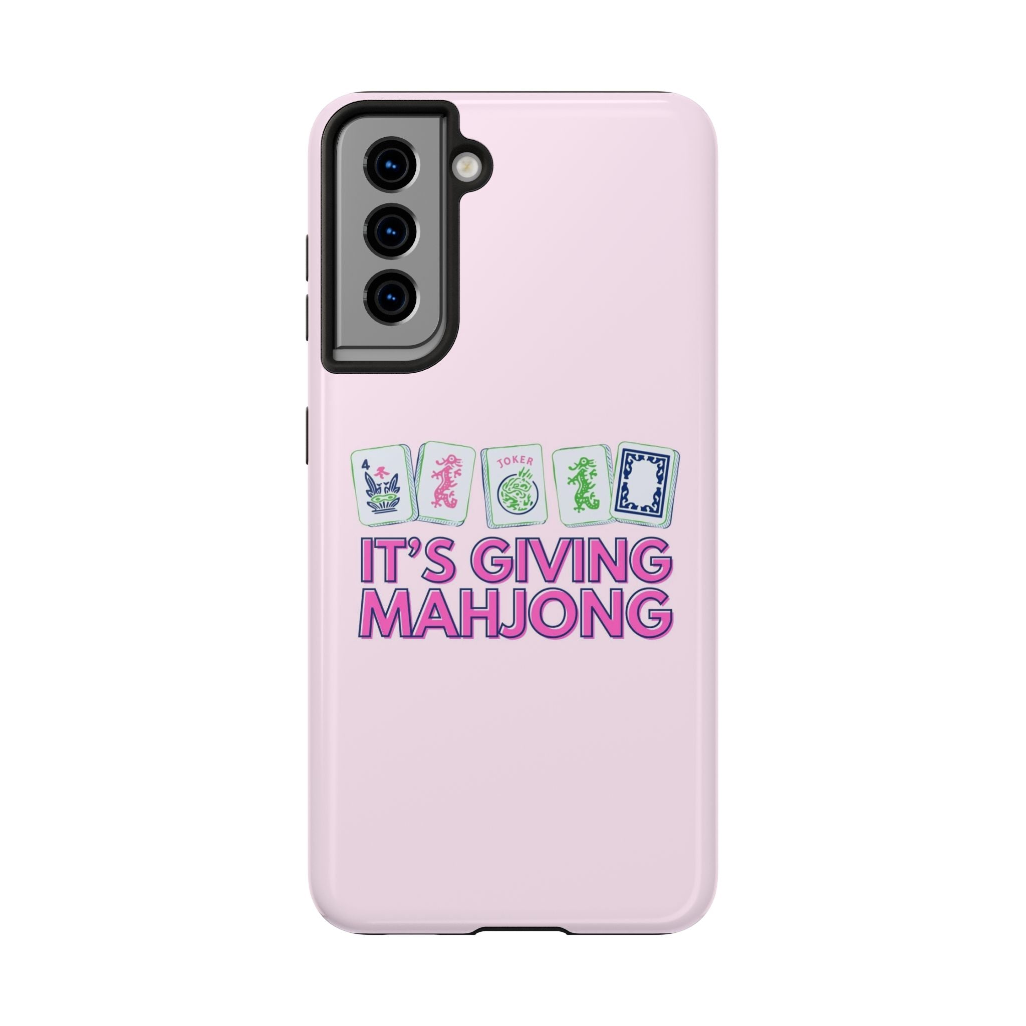 Mahjong- Pink